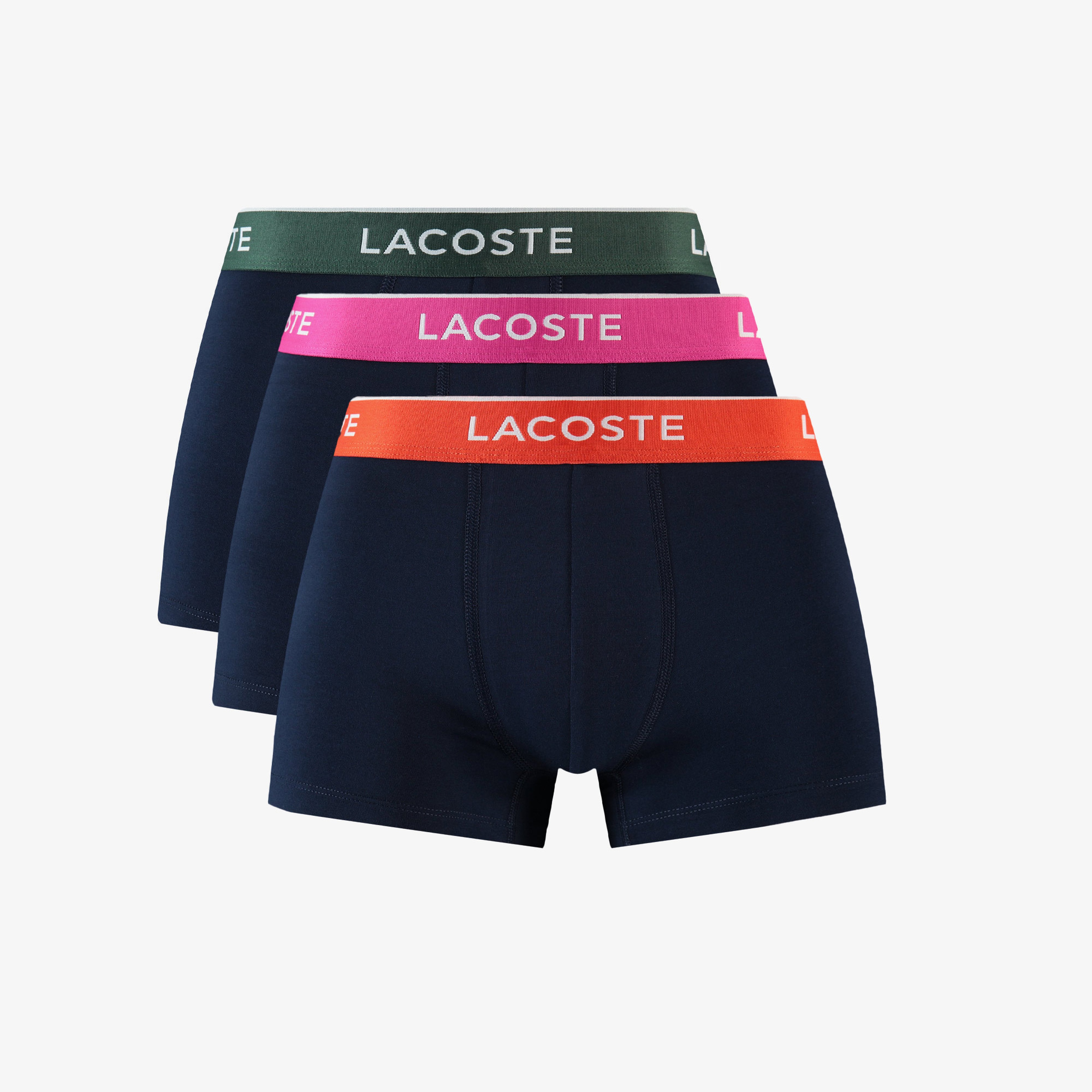 Lacoste Classic Erkek Lacivert 3'lü Boxer