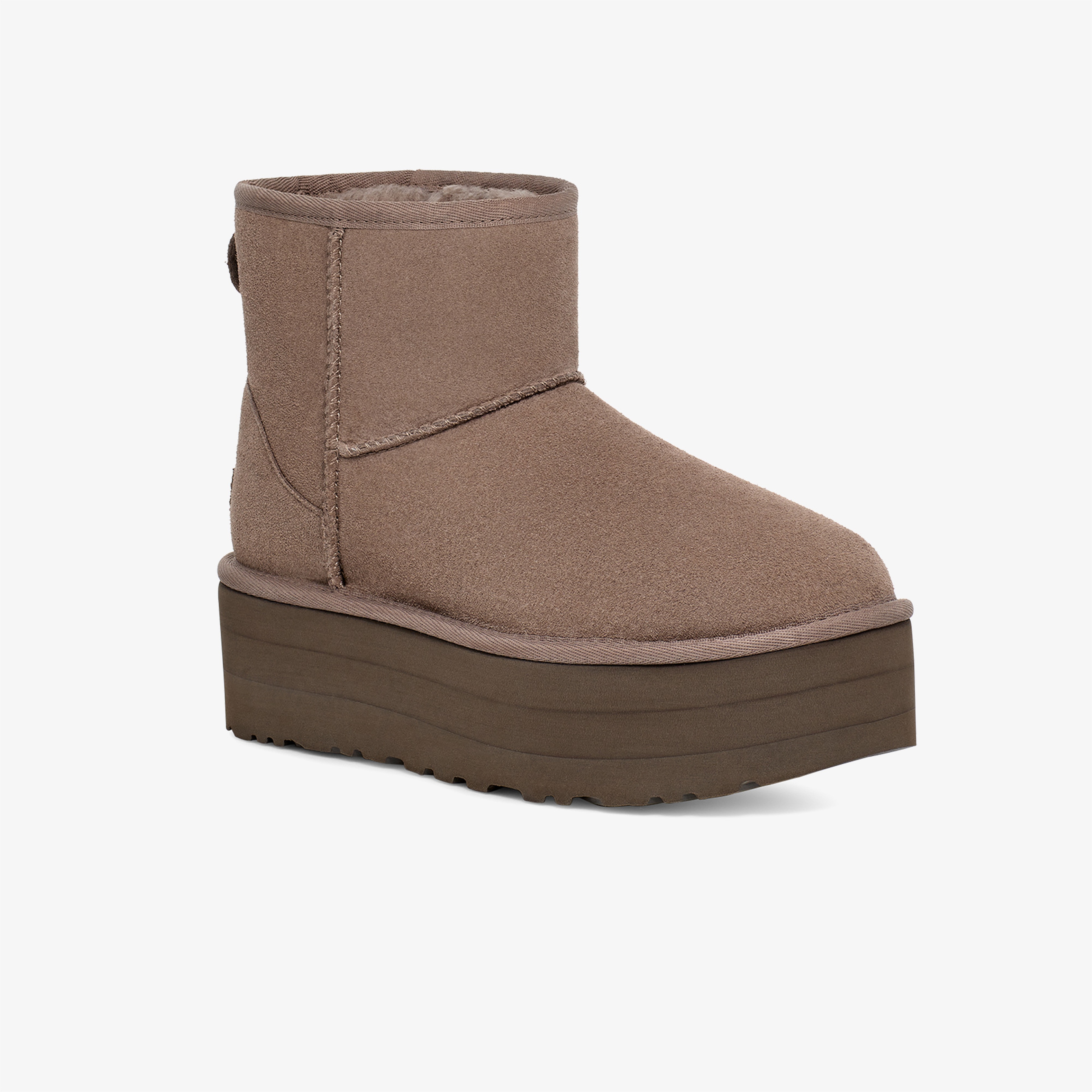 UGG Classic Mini Platform Kadın Bej Bot381134991| Occasion