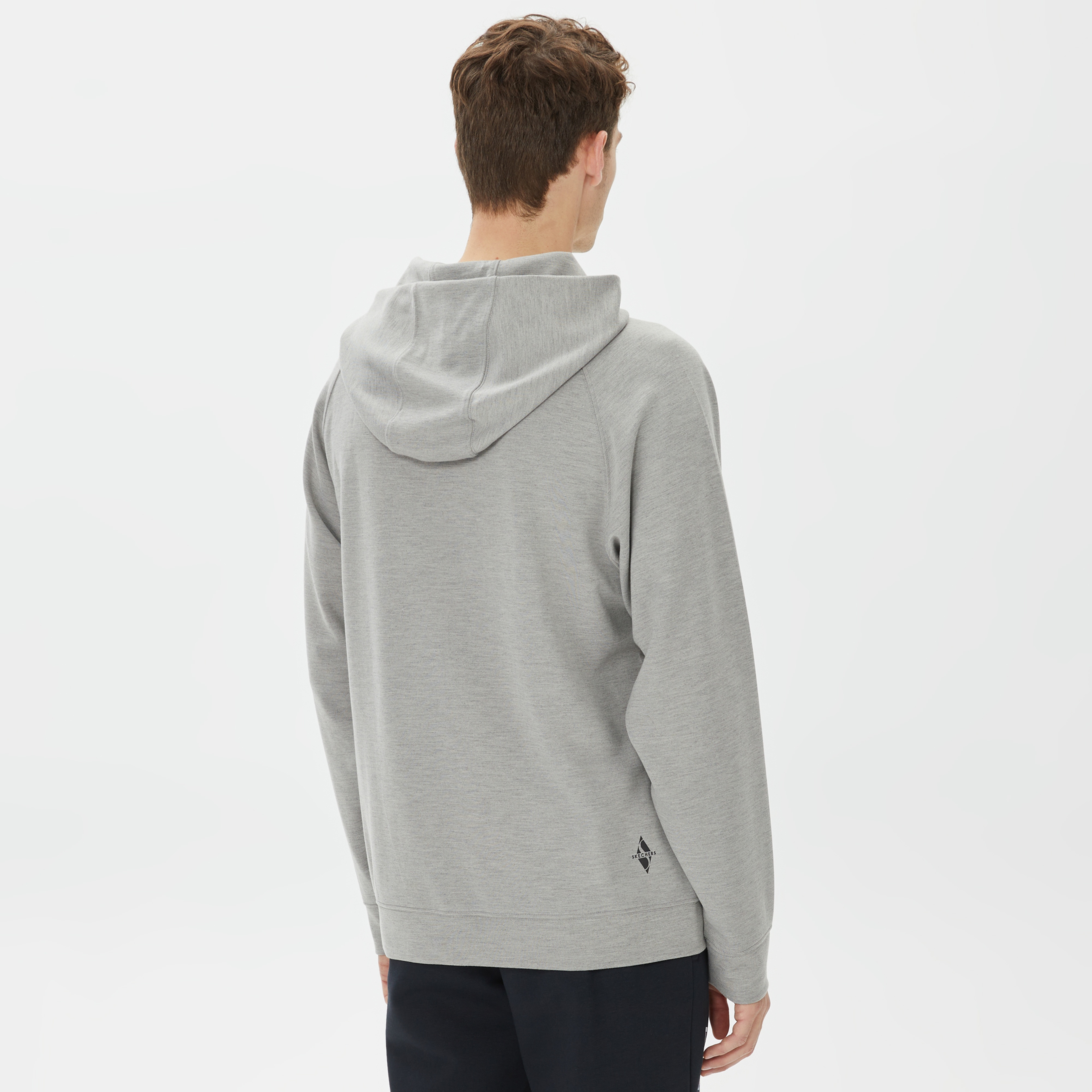 Skechers Scuba Coll. Erkek Gri Hoodie