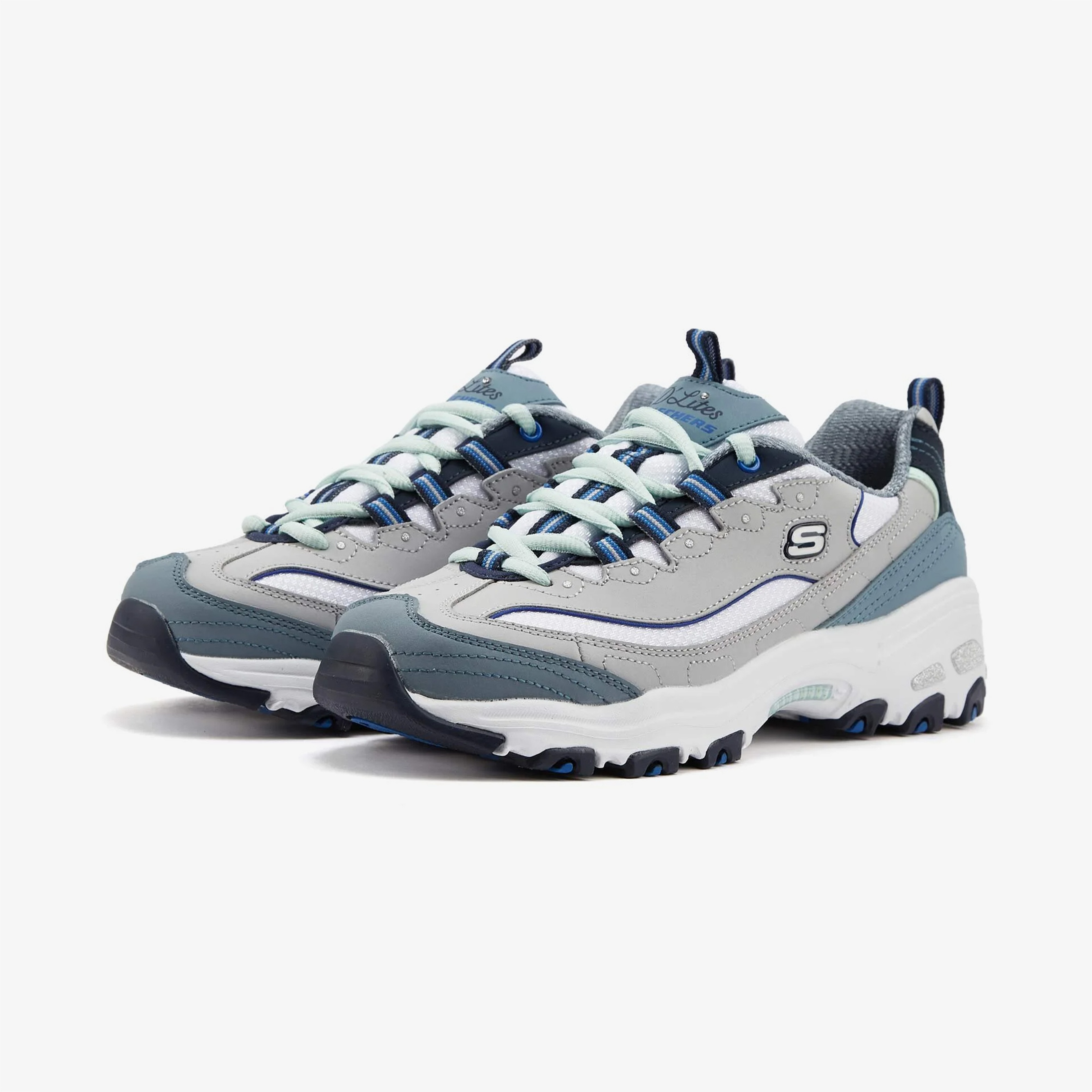 Skechers D'Lites-Cool Change Kadın Gri Spor Ayakkabı