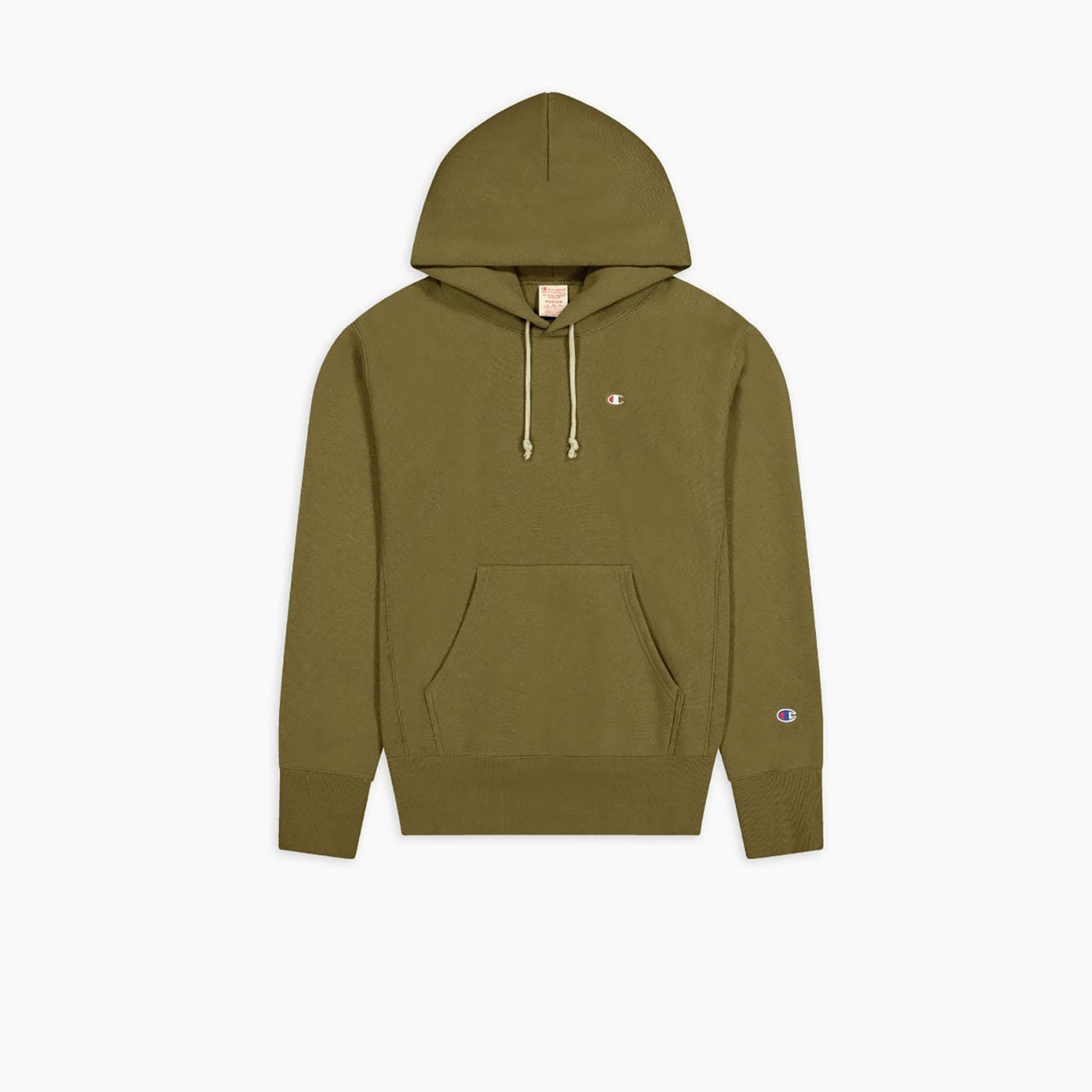 Champion Erkek Kapüşonlu Haki Sweatshirt