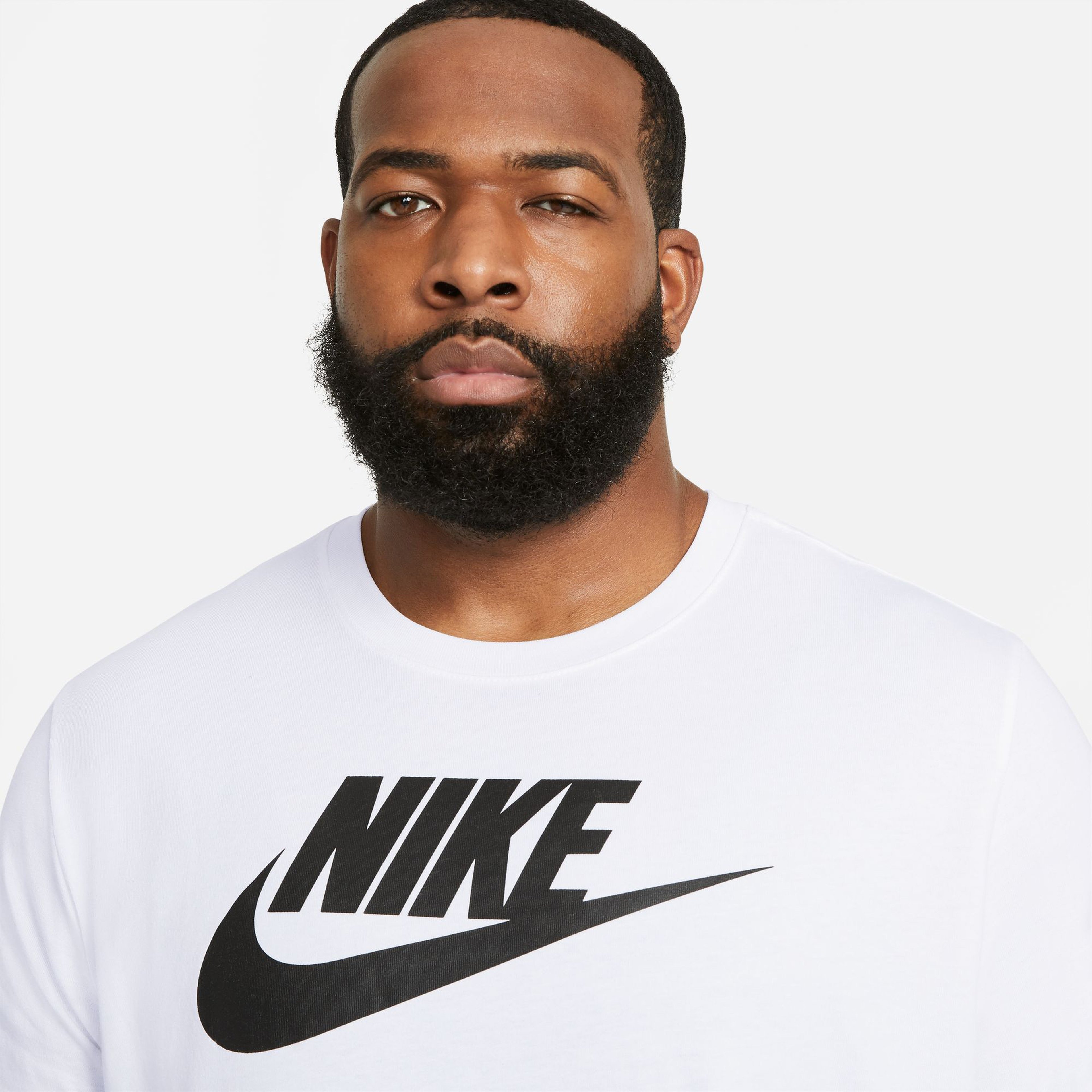 Nike Icon Futura Erkek Beyaz T-Shirt