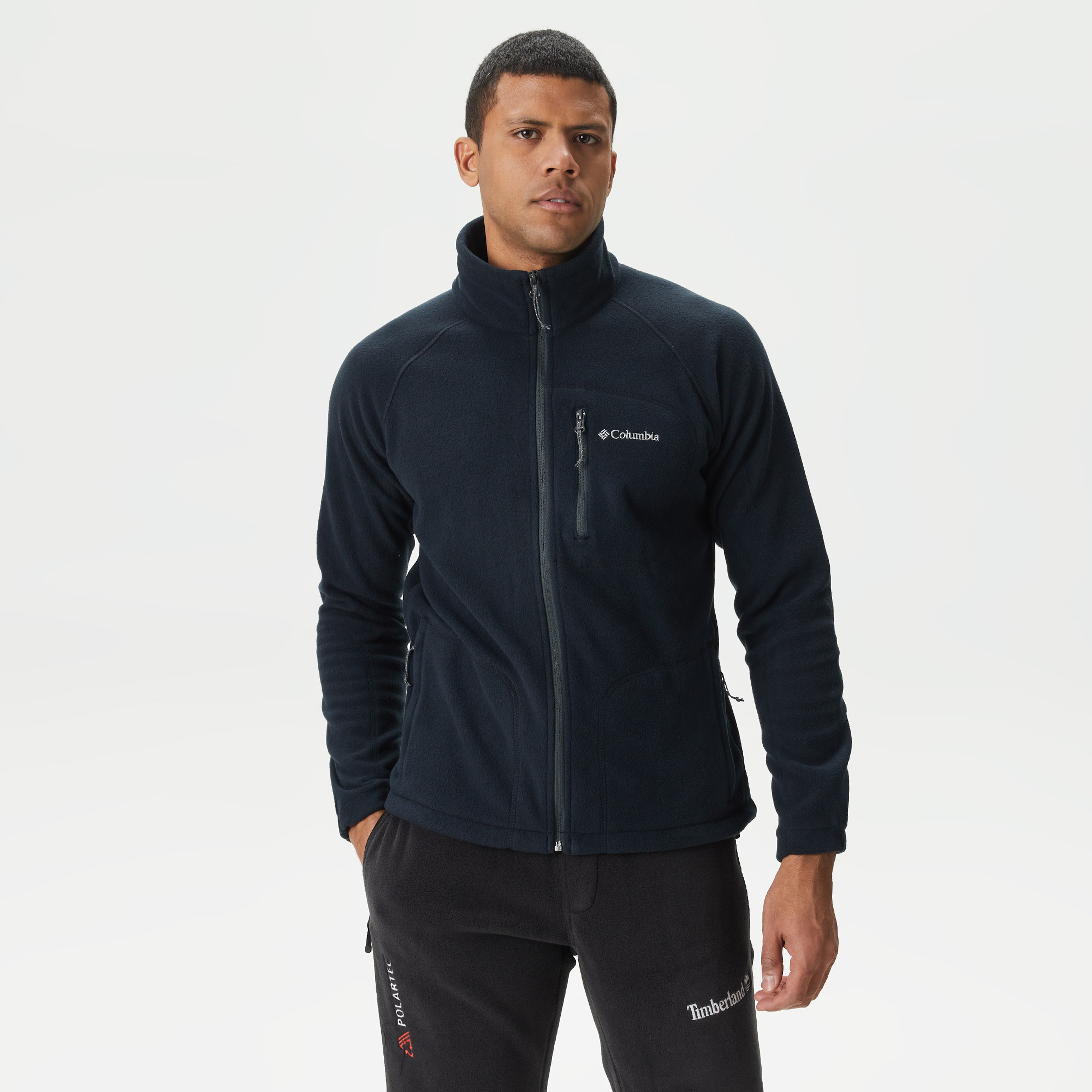 Columbia Fast Trek II Full Zip Fleece Erkek Siyah Polar Üst