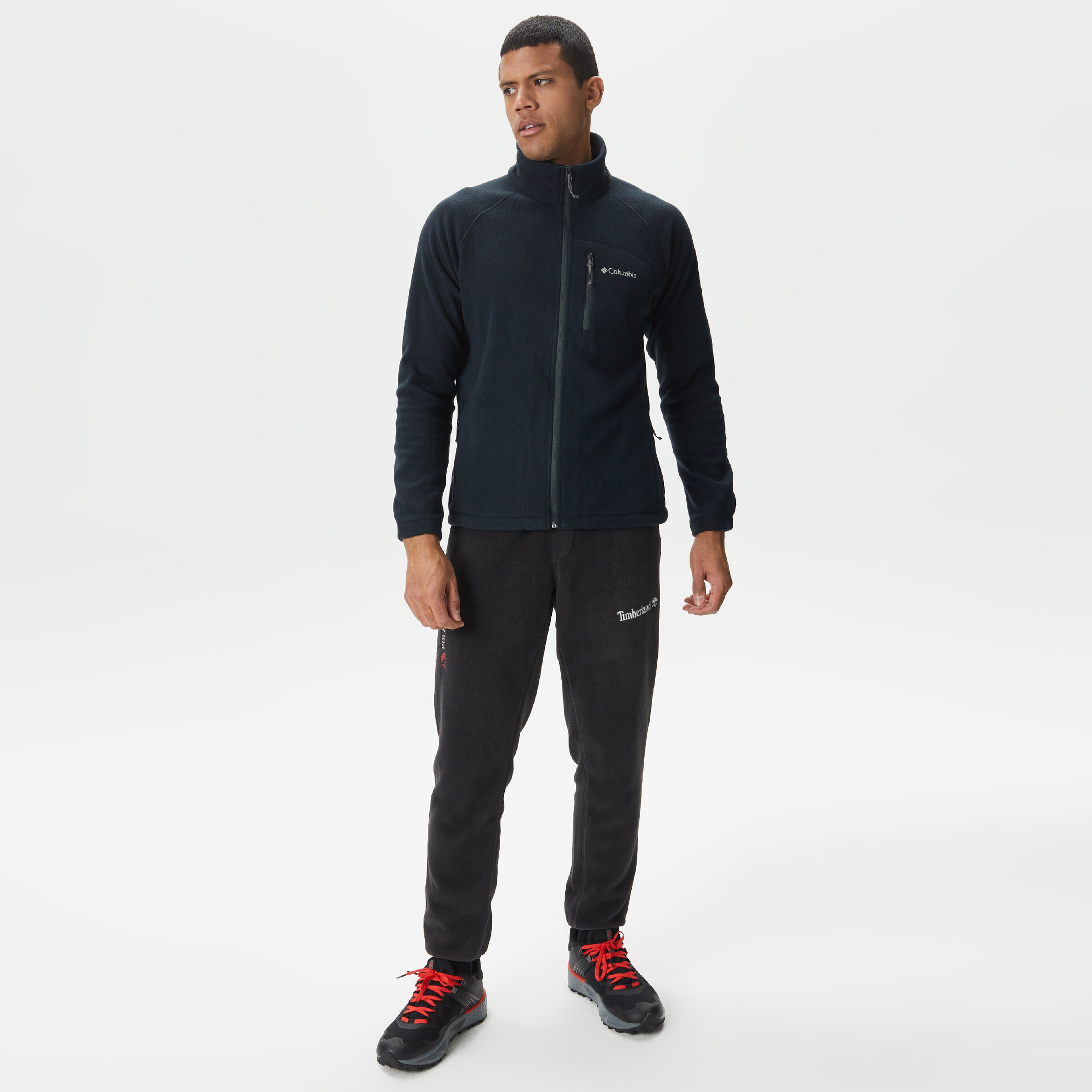 Columbia Fast Trek II Full Zip Fleece Erkek Siyah Polar Üst