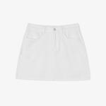 Kadın Regular Fit Beyaz Etek