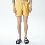 Erkek Desenli Sarı Mayo Şort