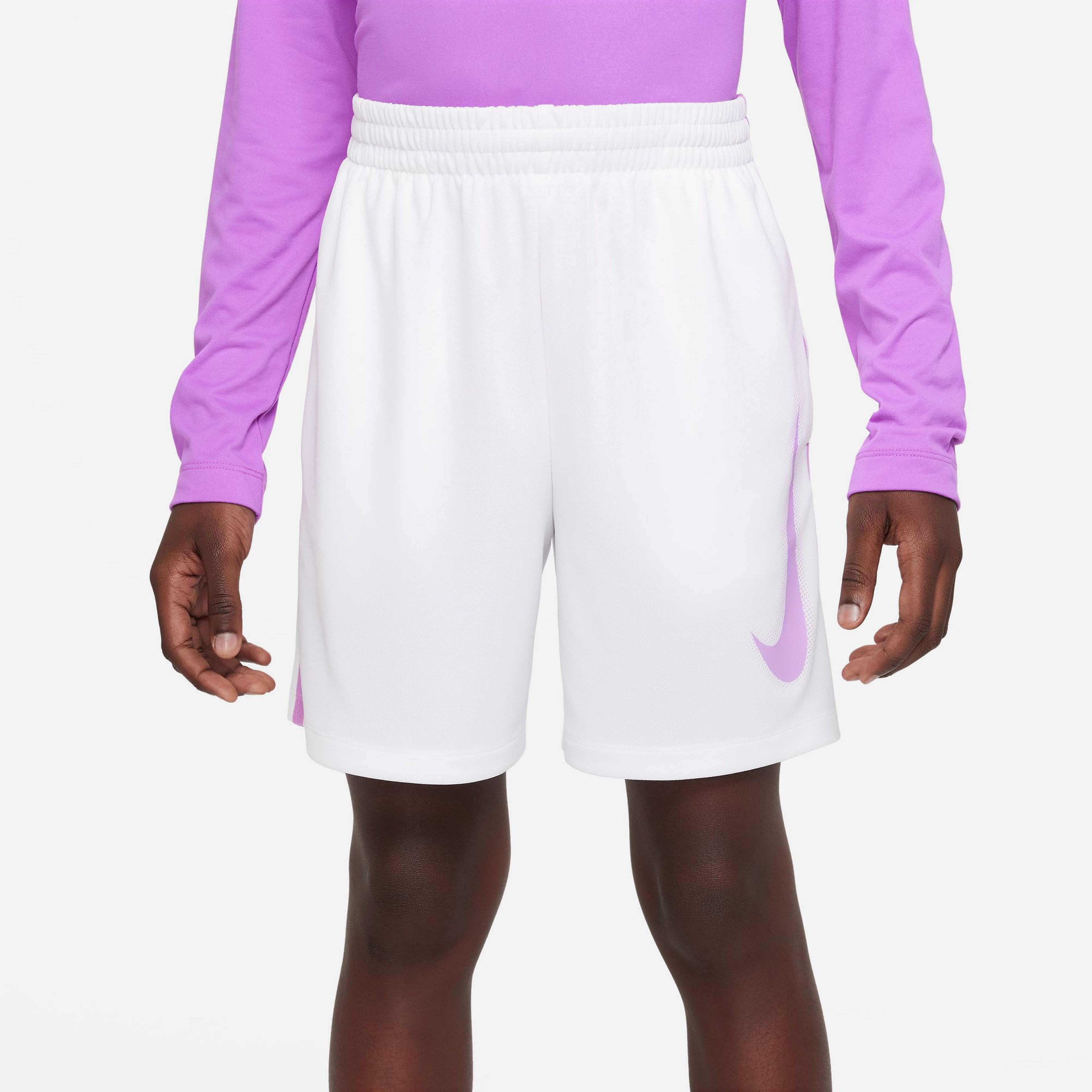 Nike Dri-Fit Multi Çocuk Beyaz Şort