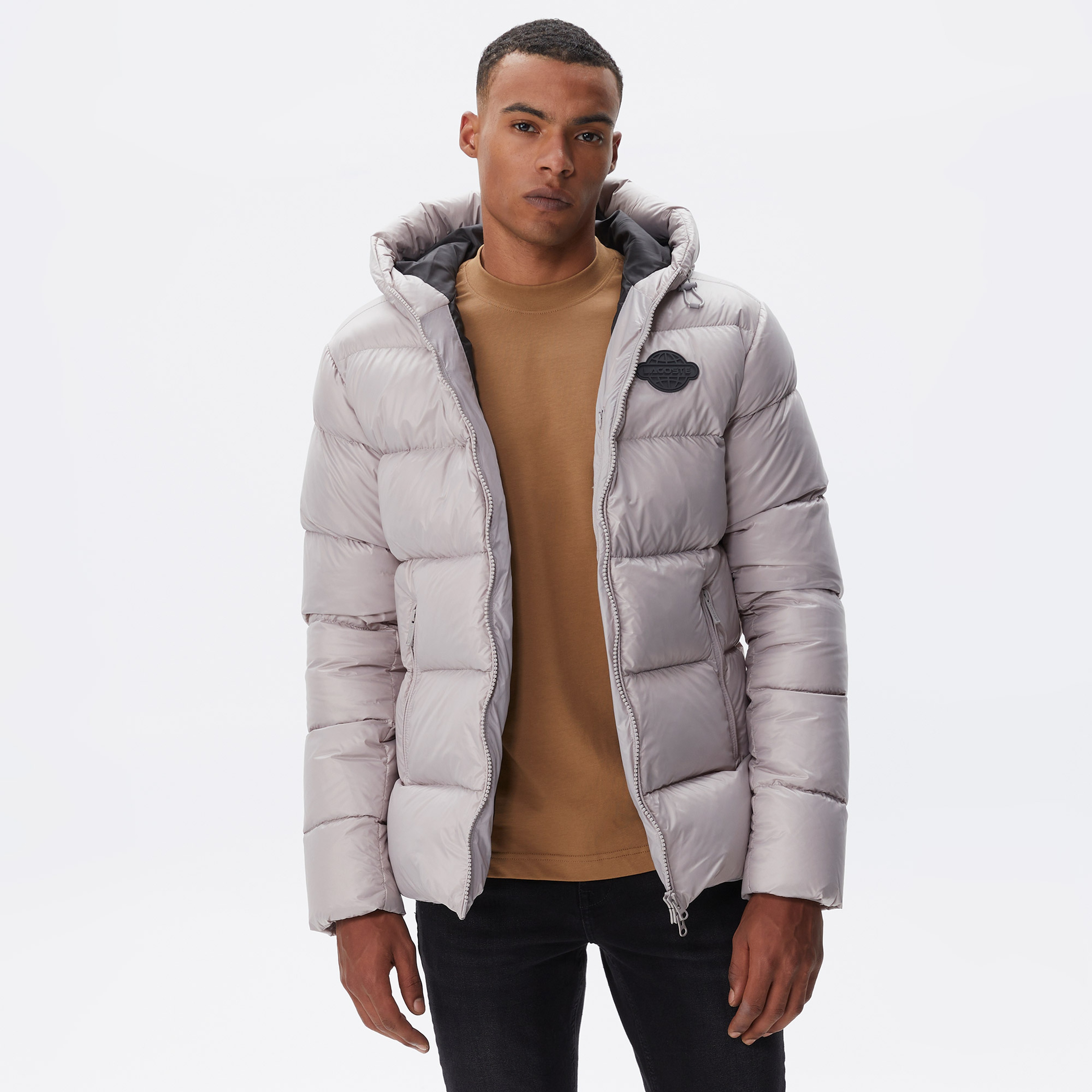 Lacoste Erkek Gri Mont