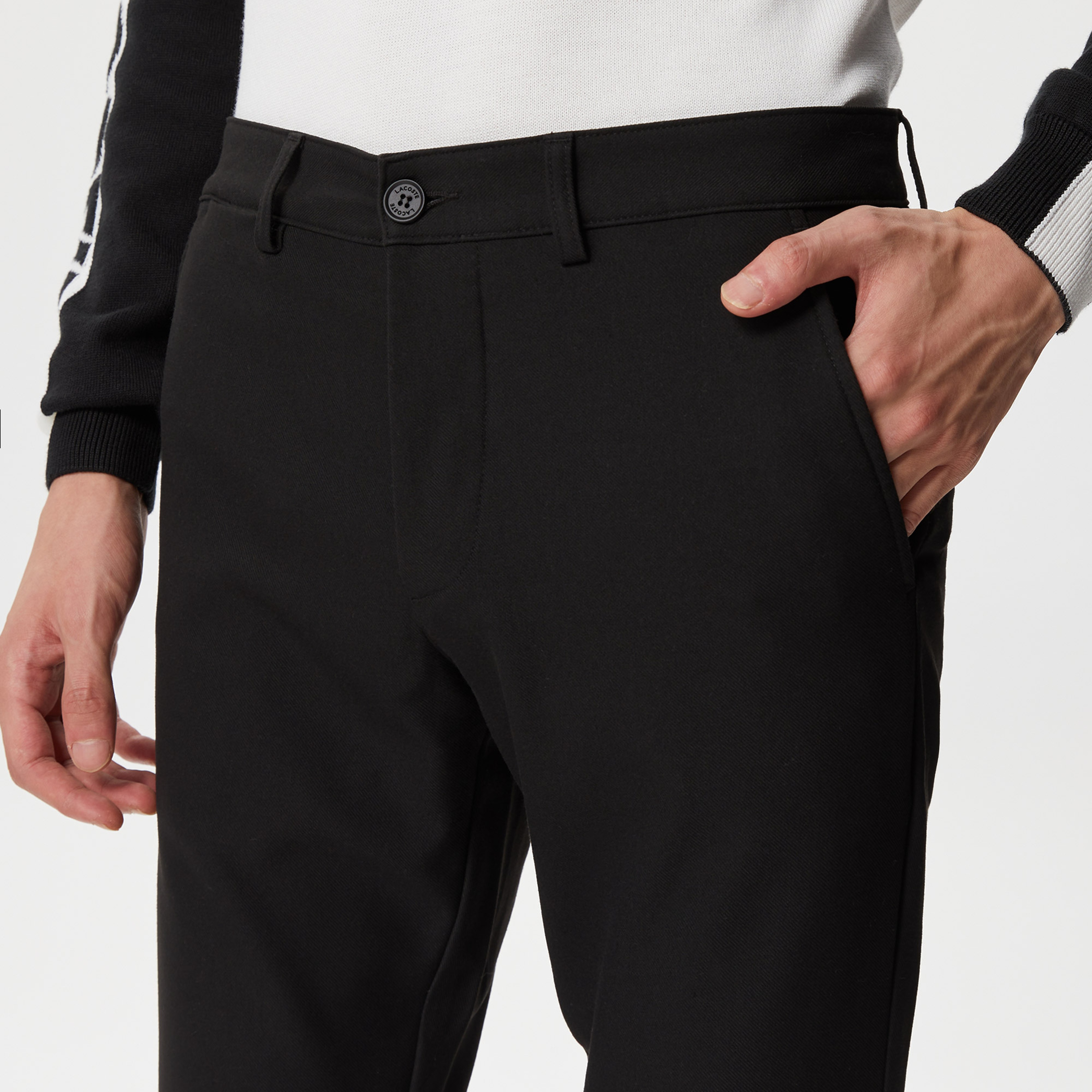 Lacoste Erkek Siyah Pantolon