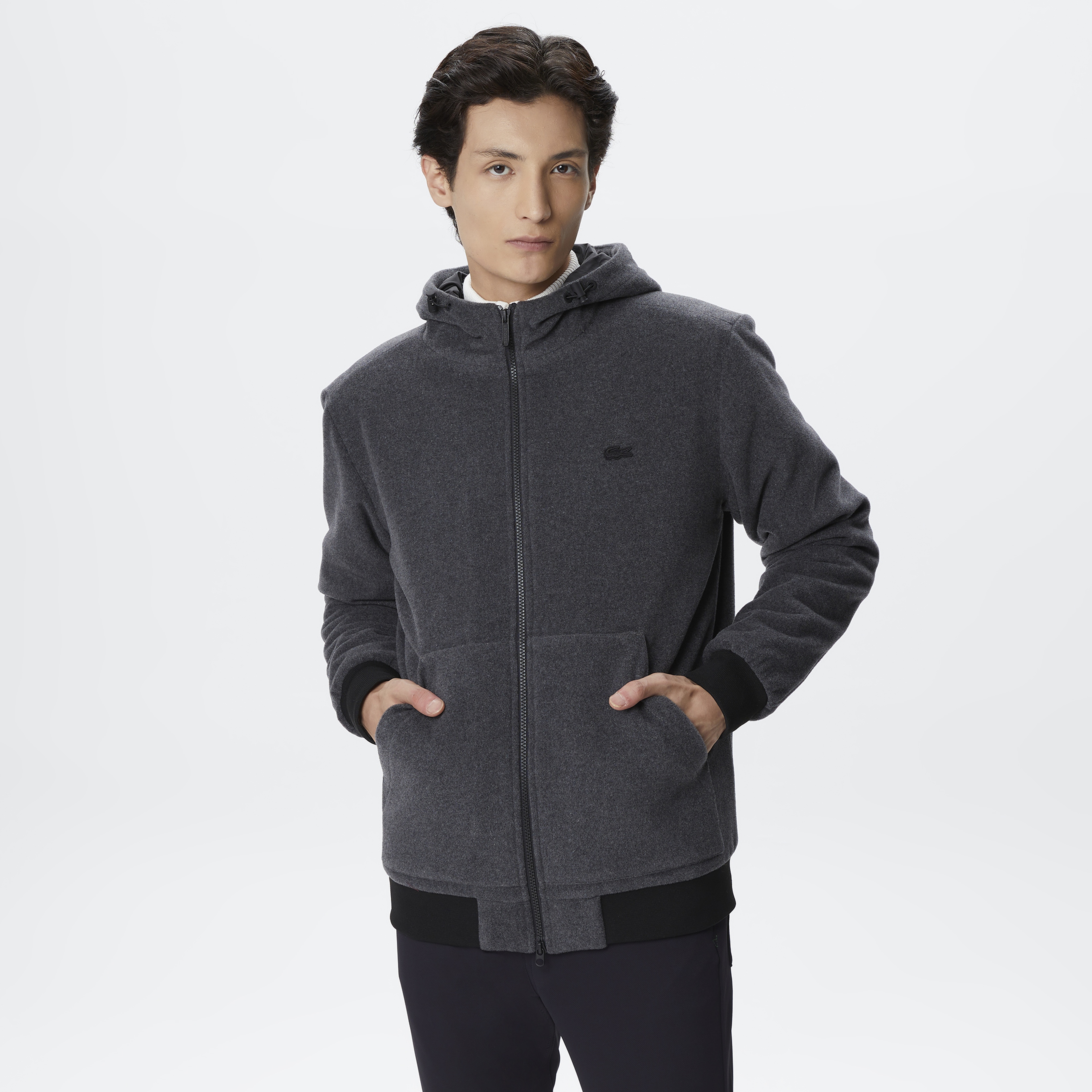 Lacoste Erkek Gri Ceket