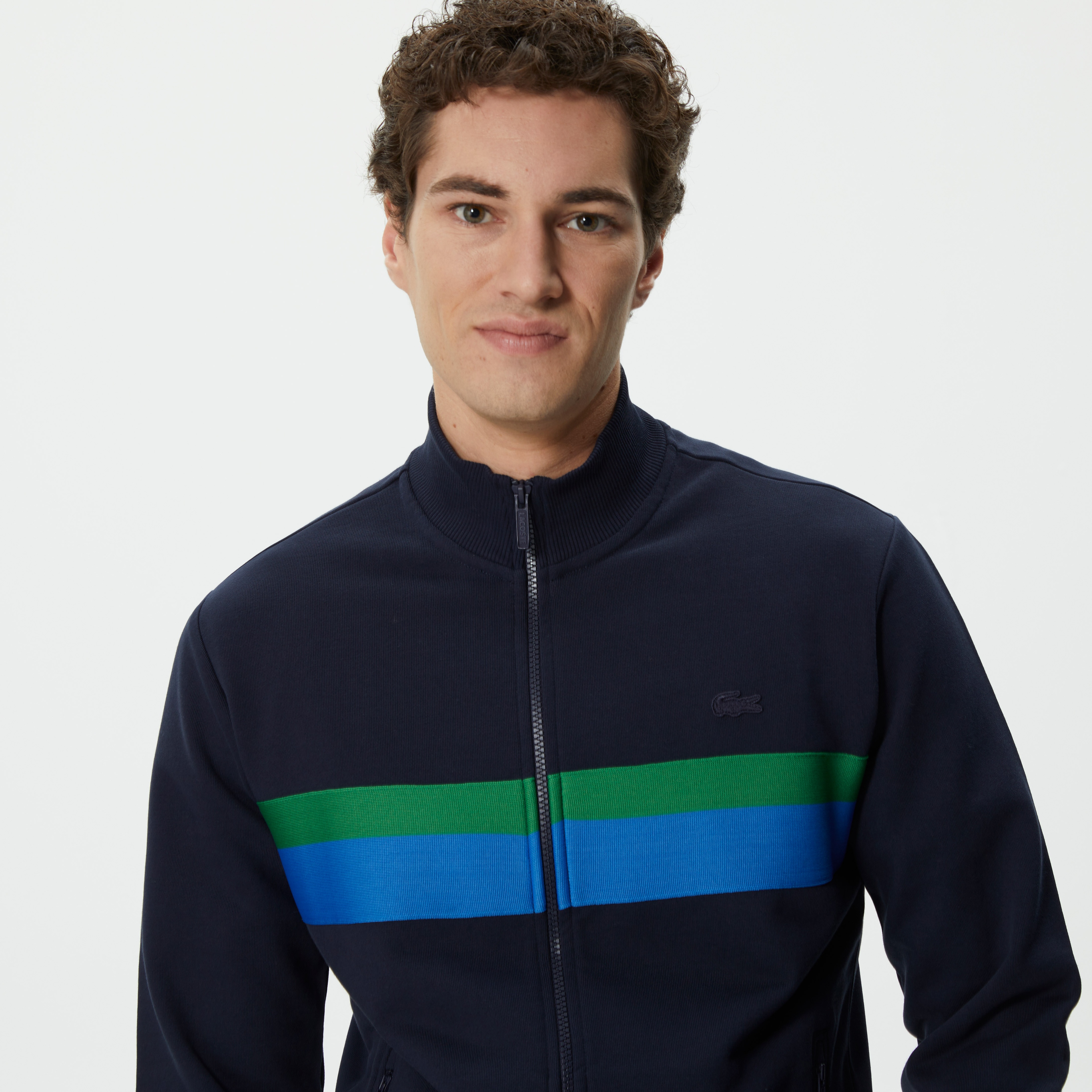 Lacoste Erkek Lacivert Sweatshirt