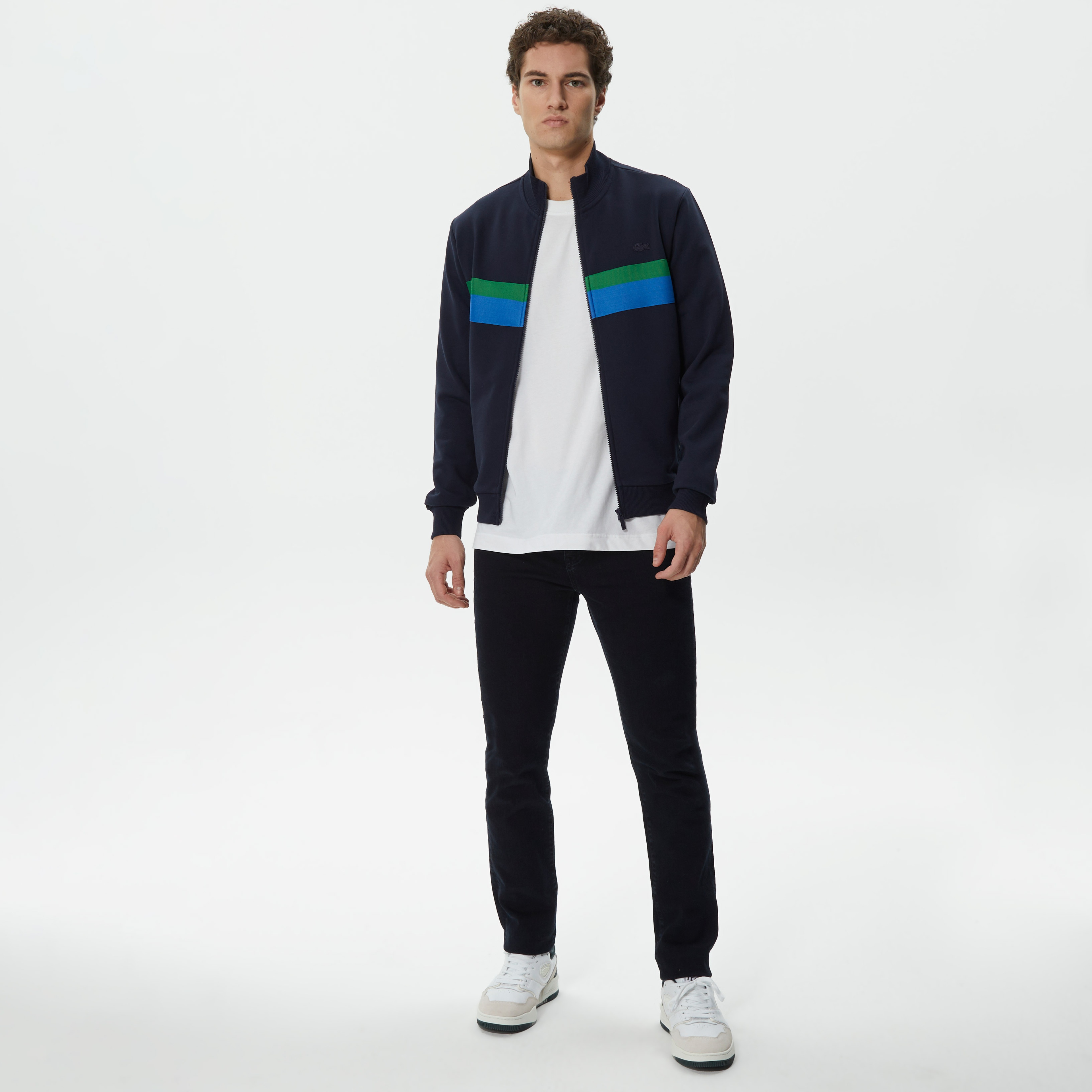 Lacoste Erkek Lacivert Sweatshirt