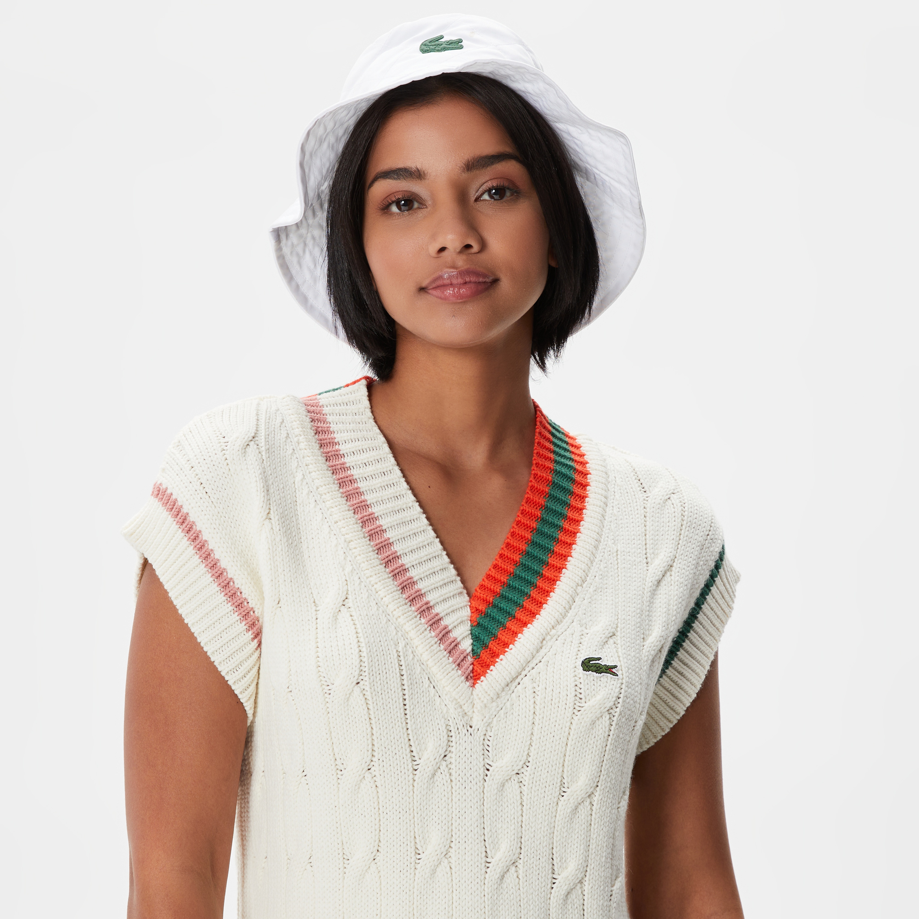 Lacoste Kadın Beyaz Elbise