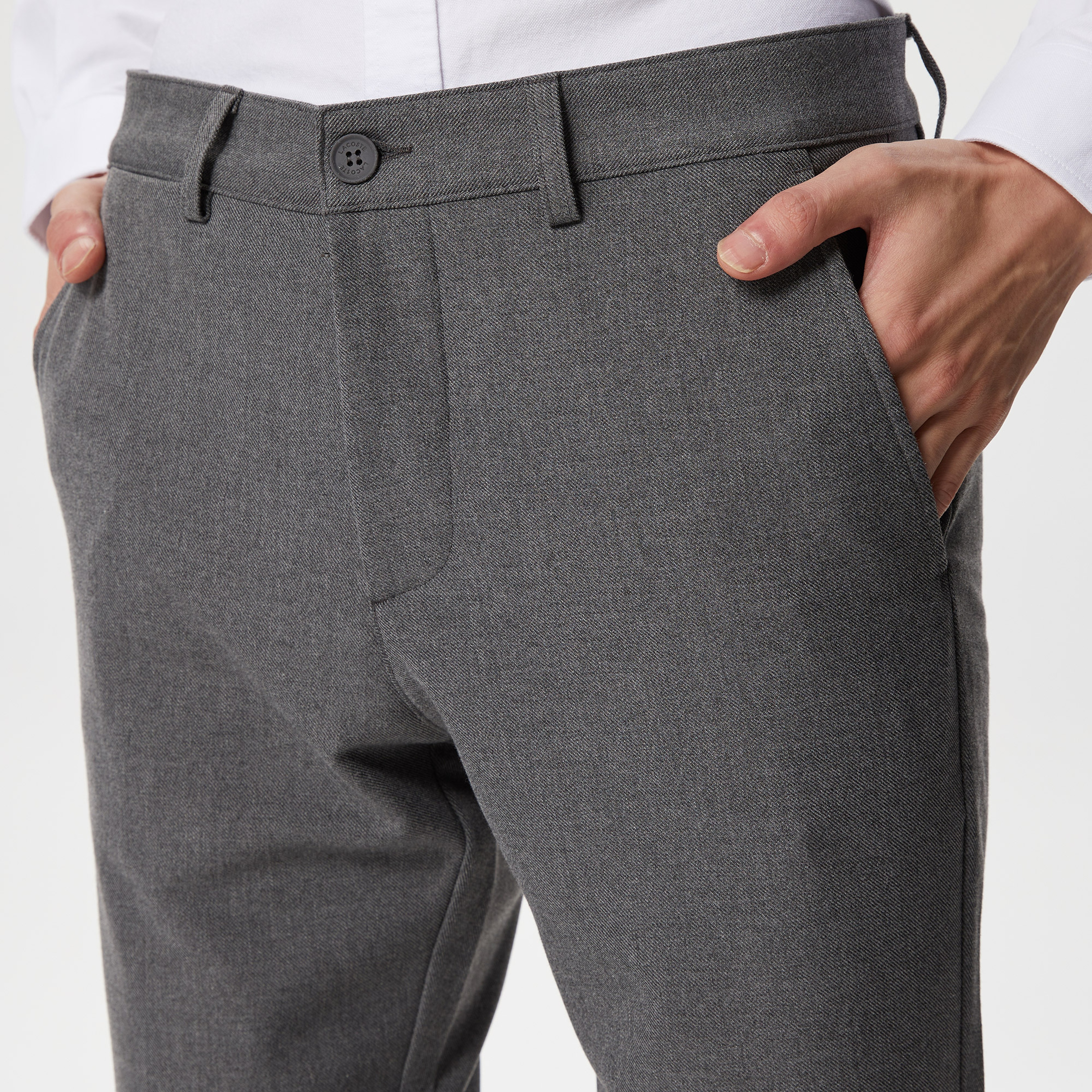 Lacoste Erkek Gri Pantolon