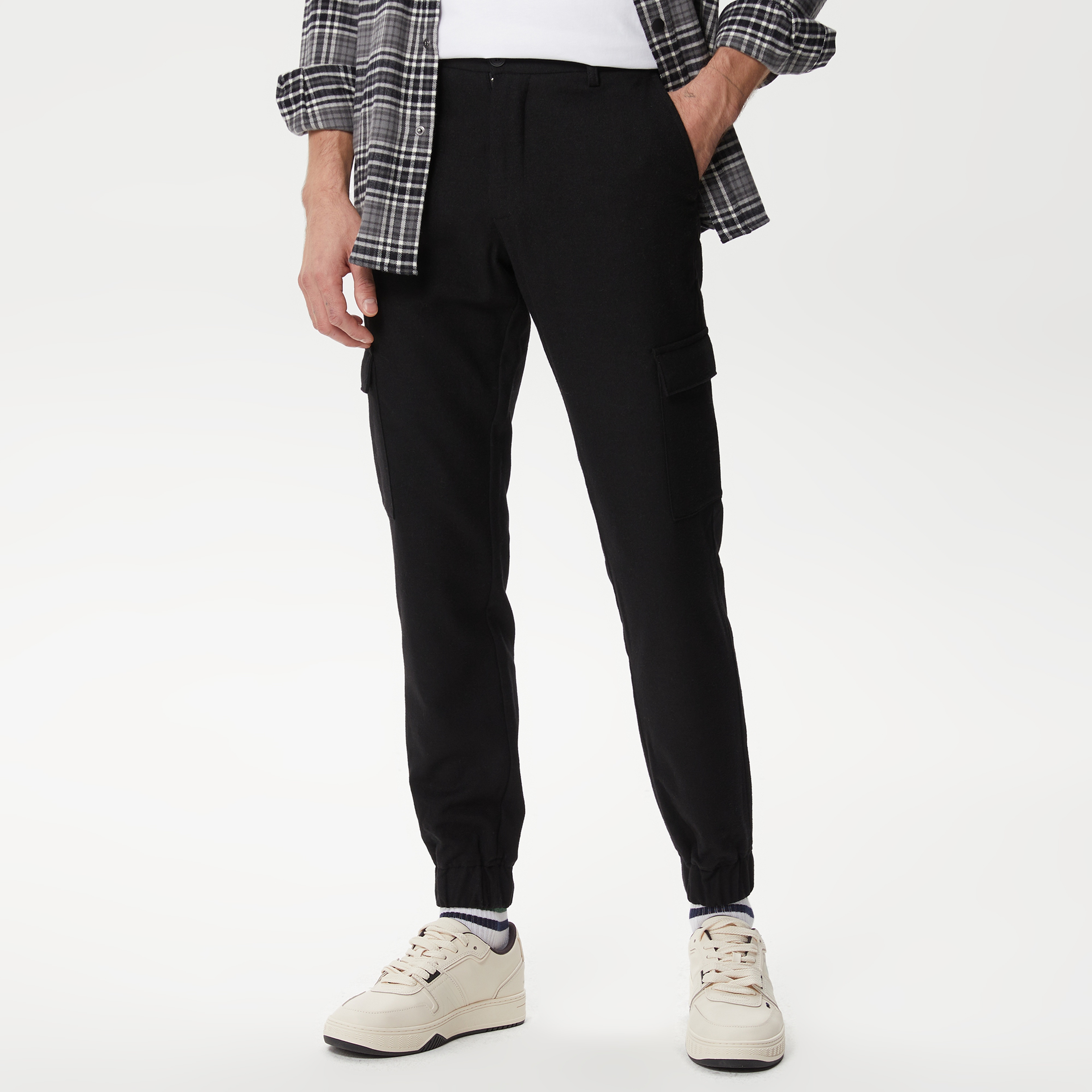 Lacoste Erkek Siyah Pantolon