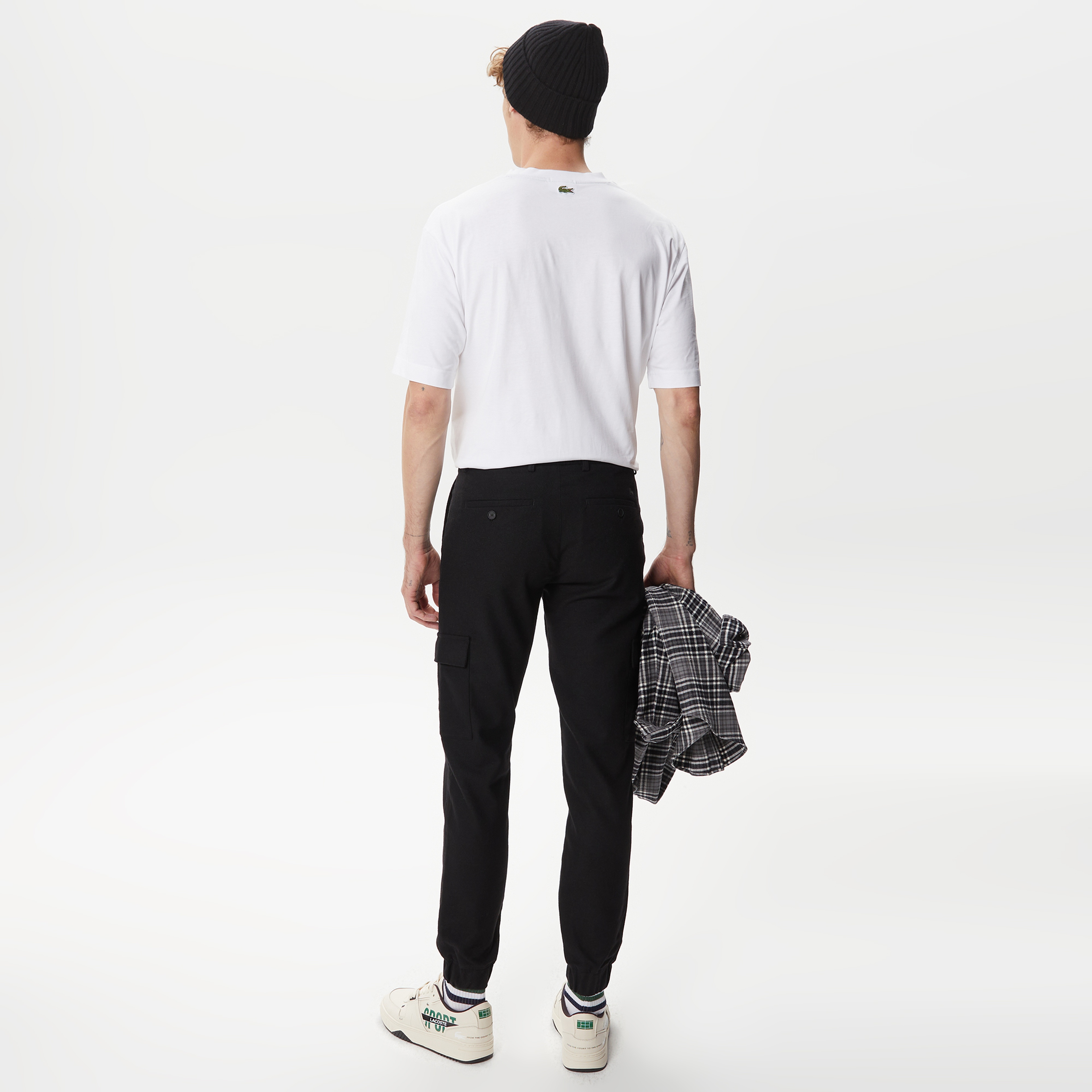 Lacoste Erkek Siyah Pantolon