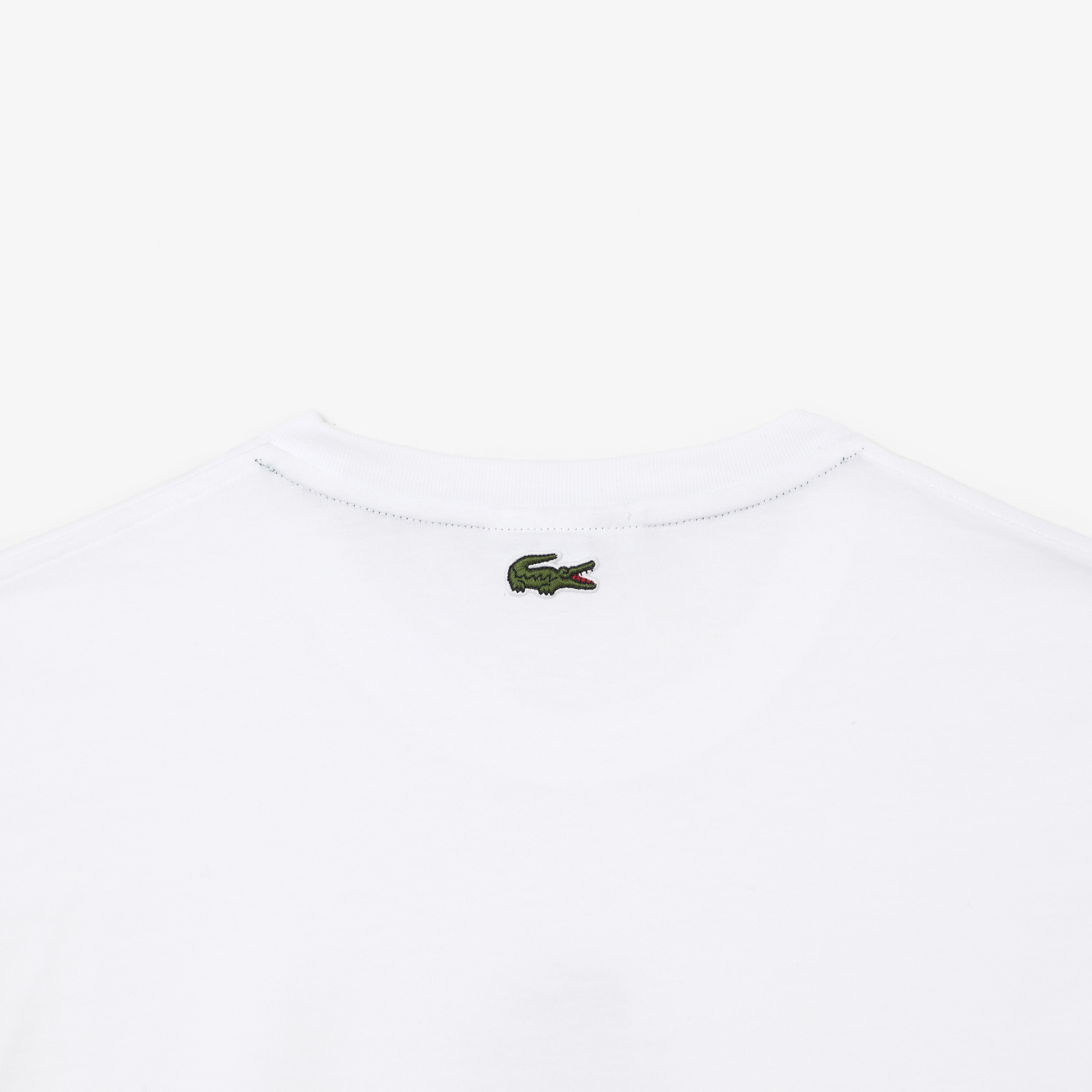 Unisex Regular Fit Bisiklet Yaka Baskılı Beyaz T-Shirt