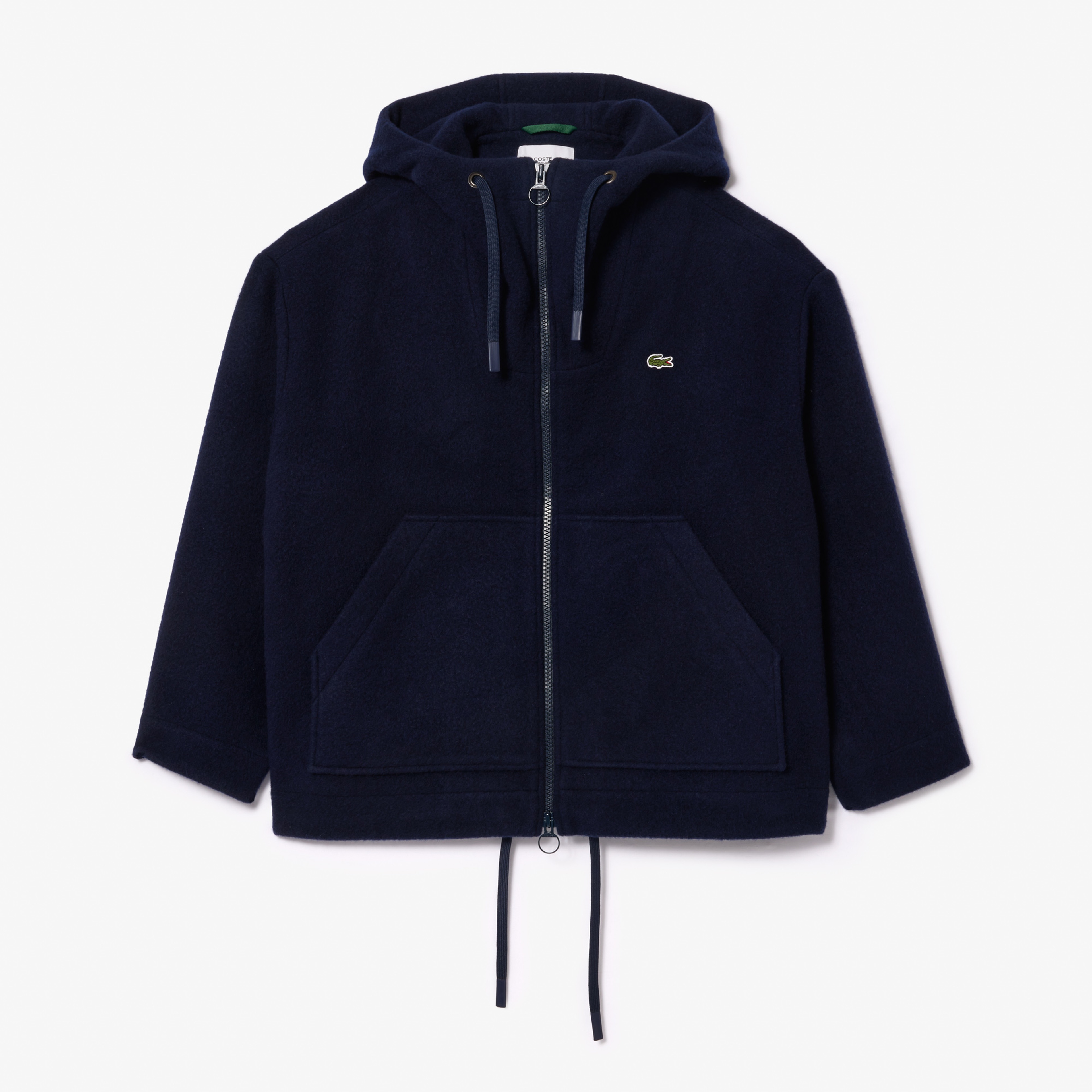 Kadın Kapüşonlu Lacivert Mont