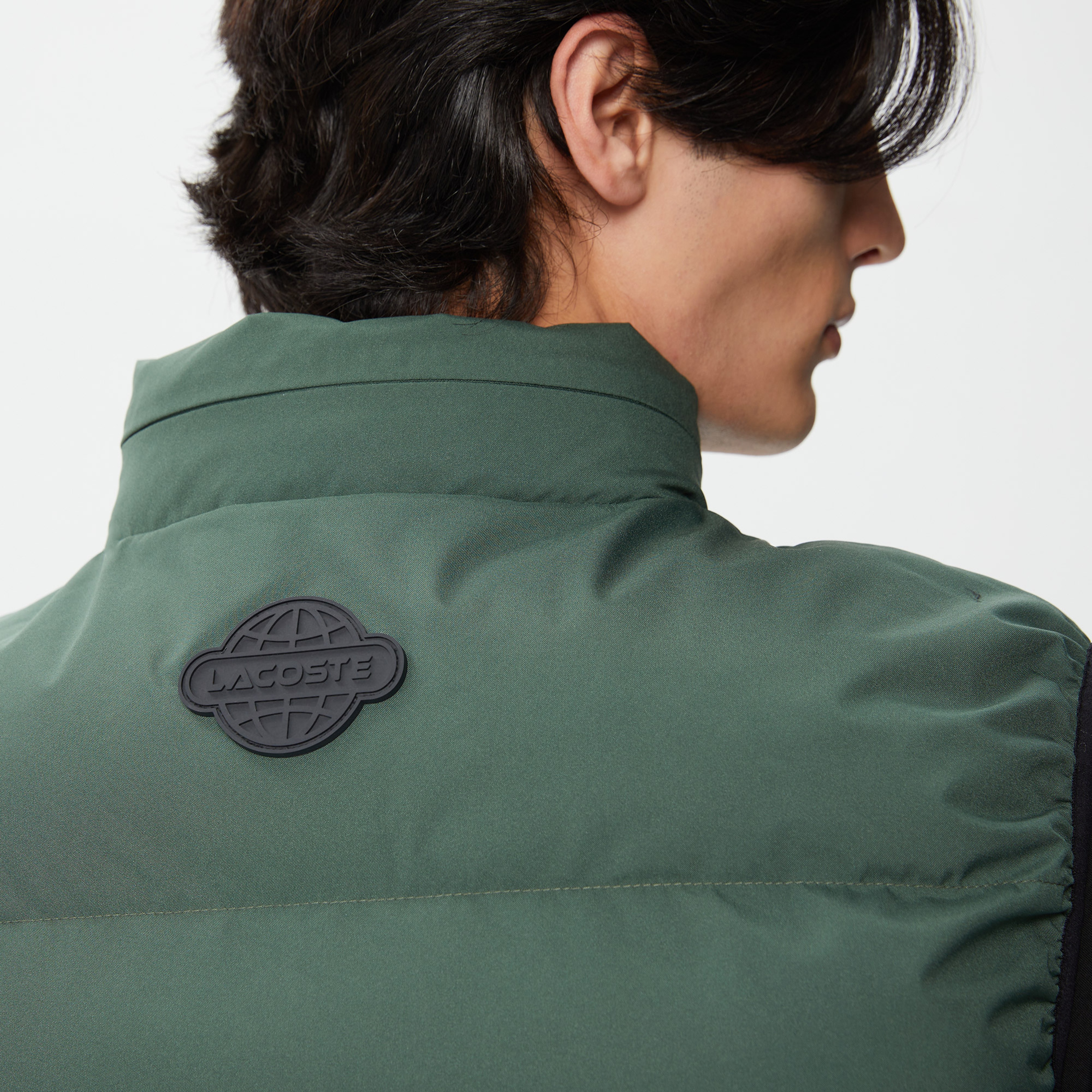 Erkek Kapitone Yeşil Yelek