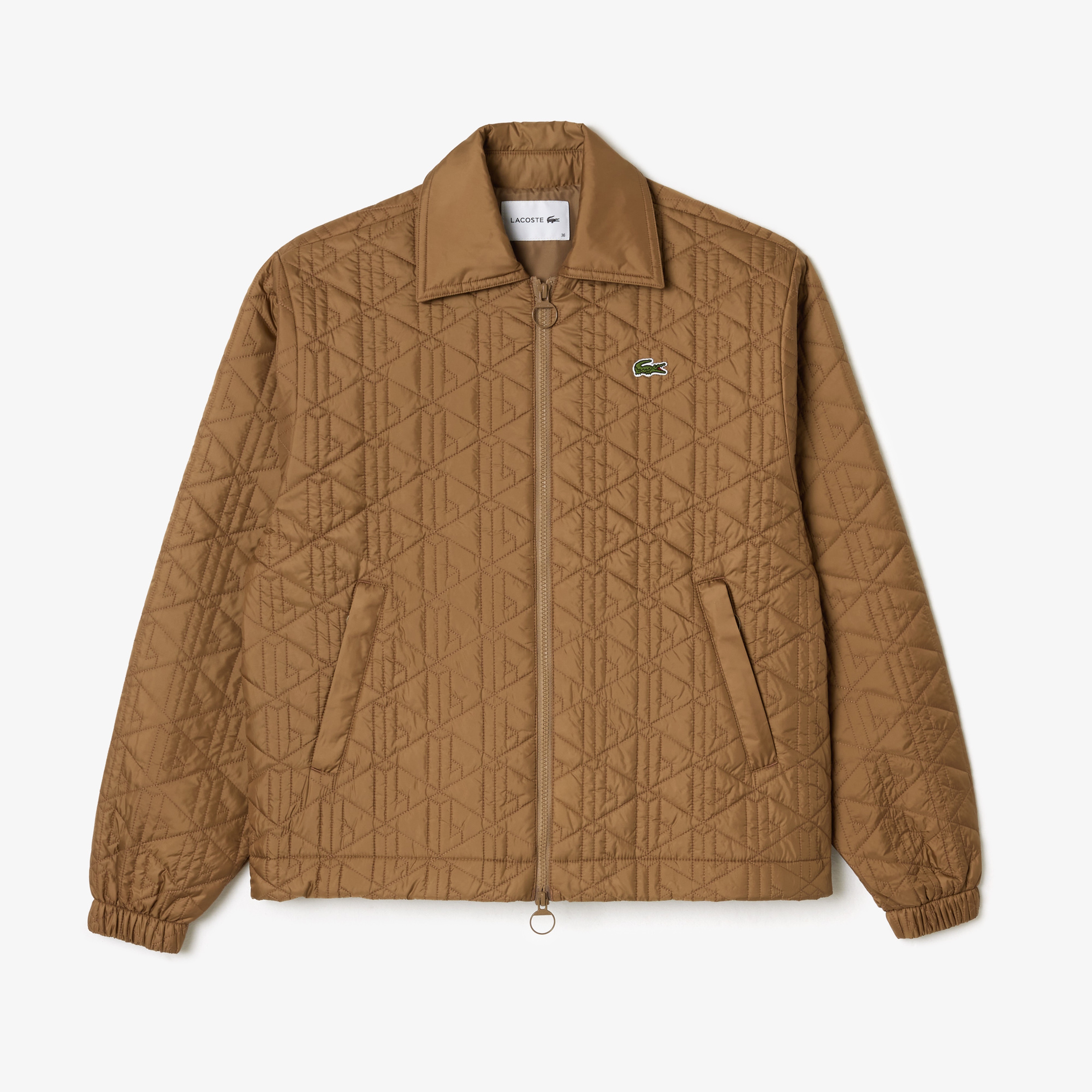 Kadın Monogram Kahverengi Mont
