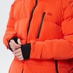 Kadın Kapüşonlu Kapitone Mavi Mont