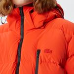 Kadın Kapüşonlu Kapitone Mavi Mont