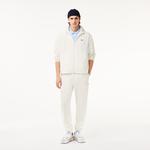 Erkek Dik Yaka Beyaz Ceket