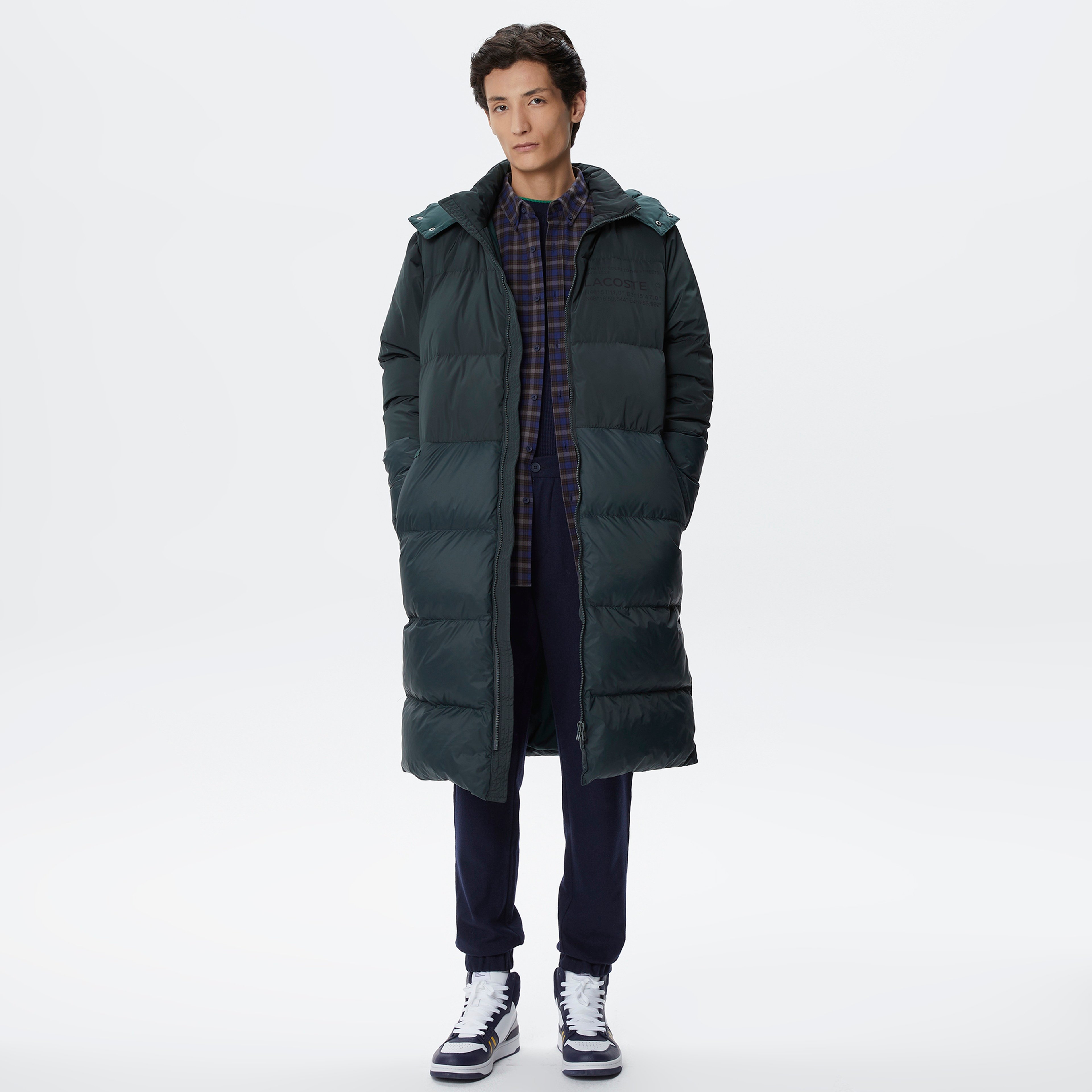 Lacoste Erkek Yeşil Mont