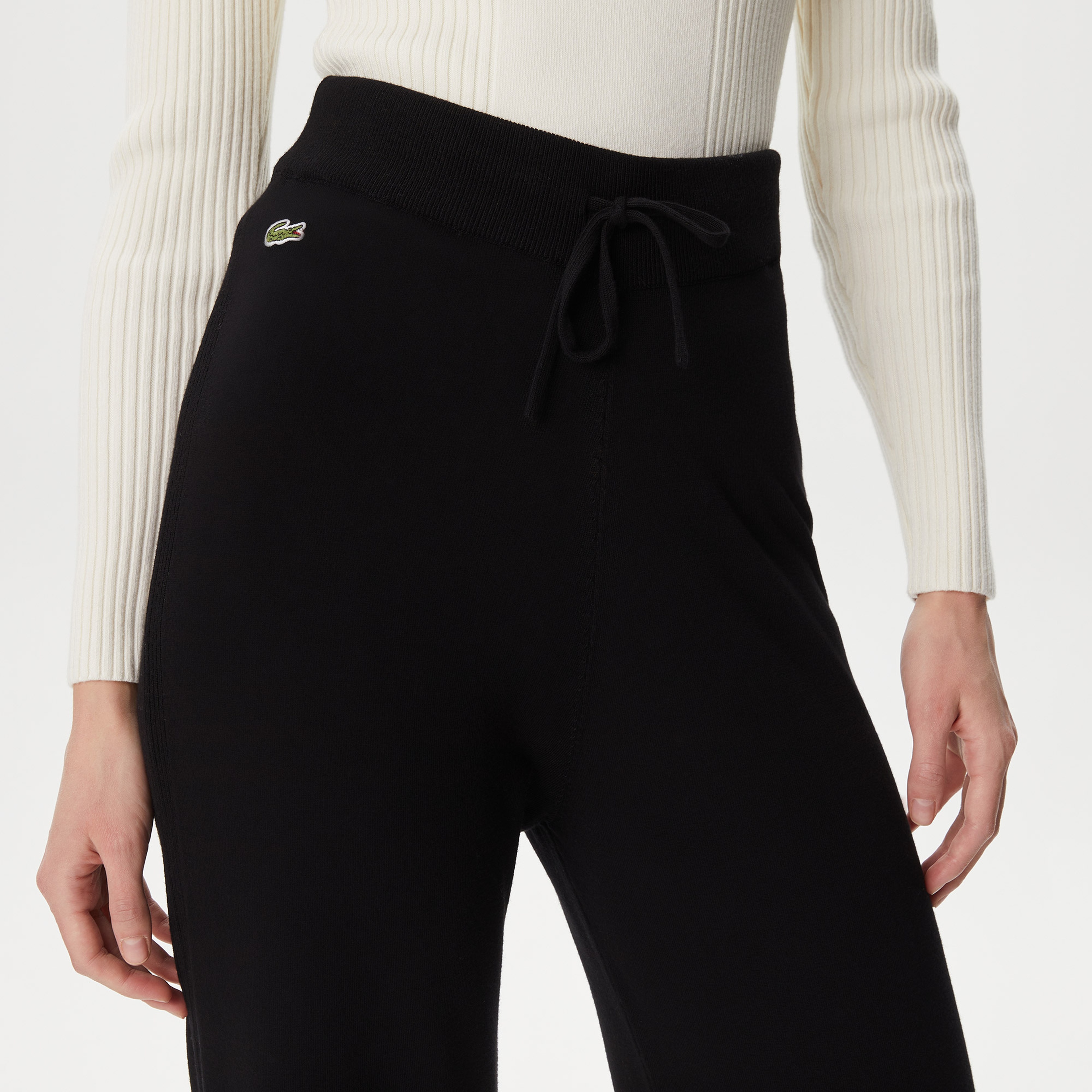 Kadın Straight Fit Siyah Pantolon