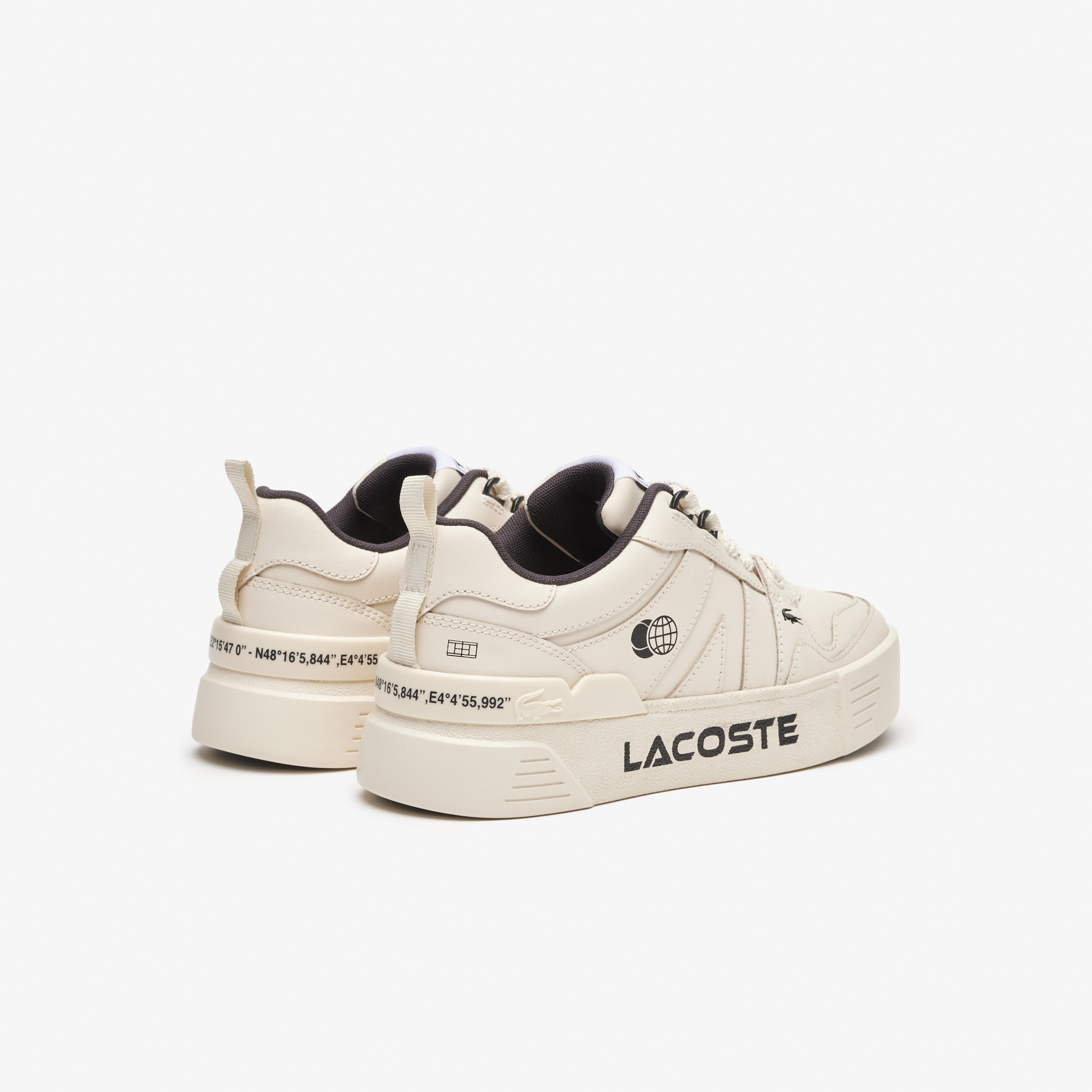 Lacoste L002 Kadın Bej Sneaker