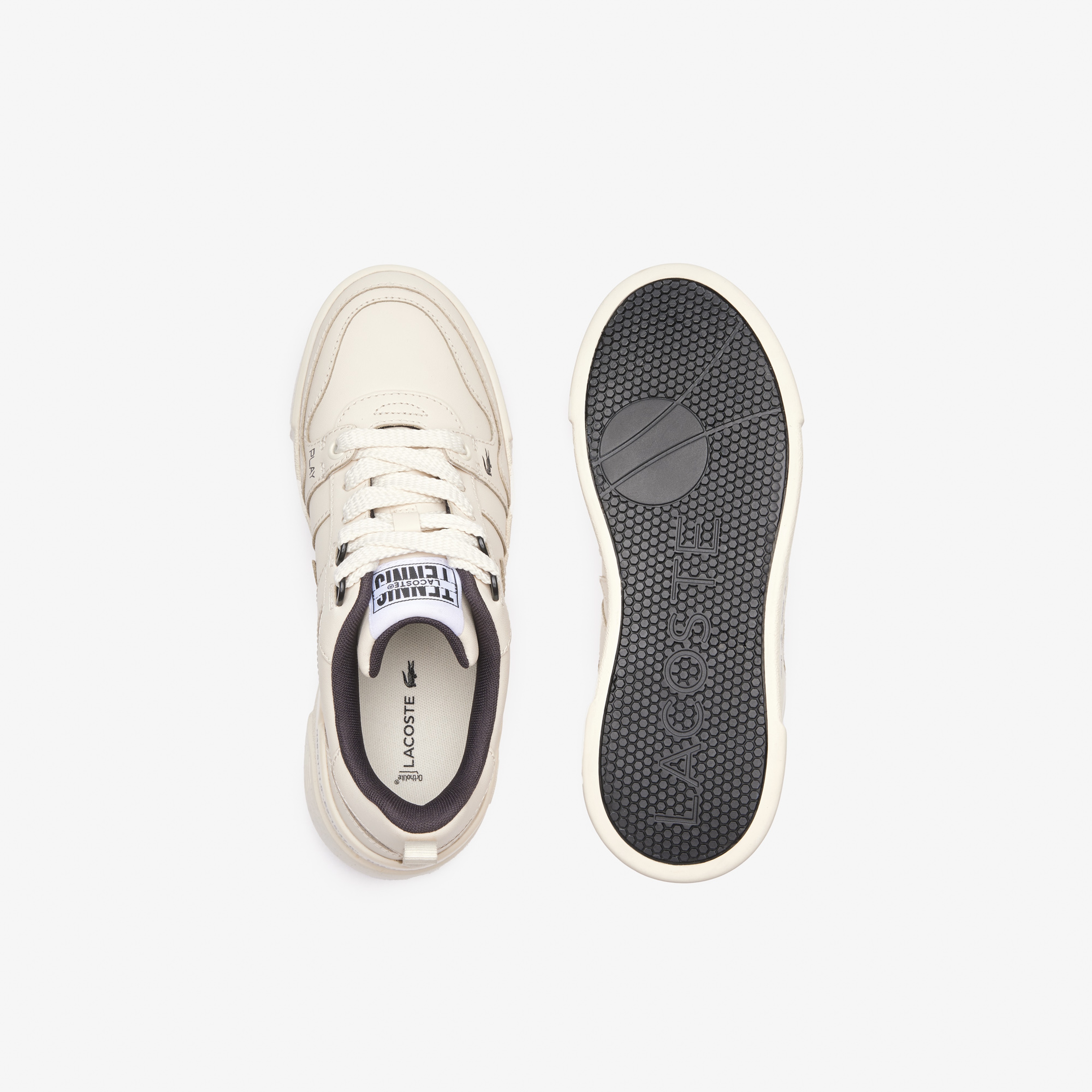 Lacoste L002 Kadın Bej Sneaker