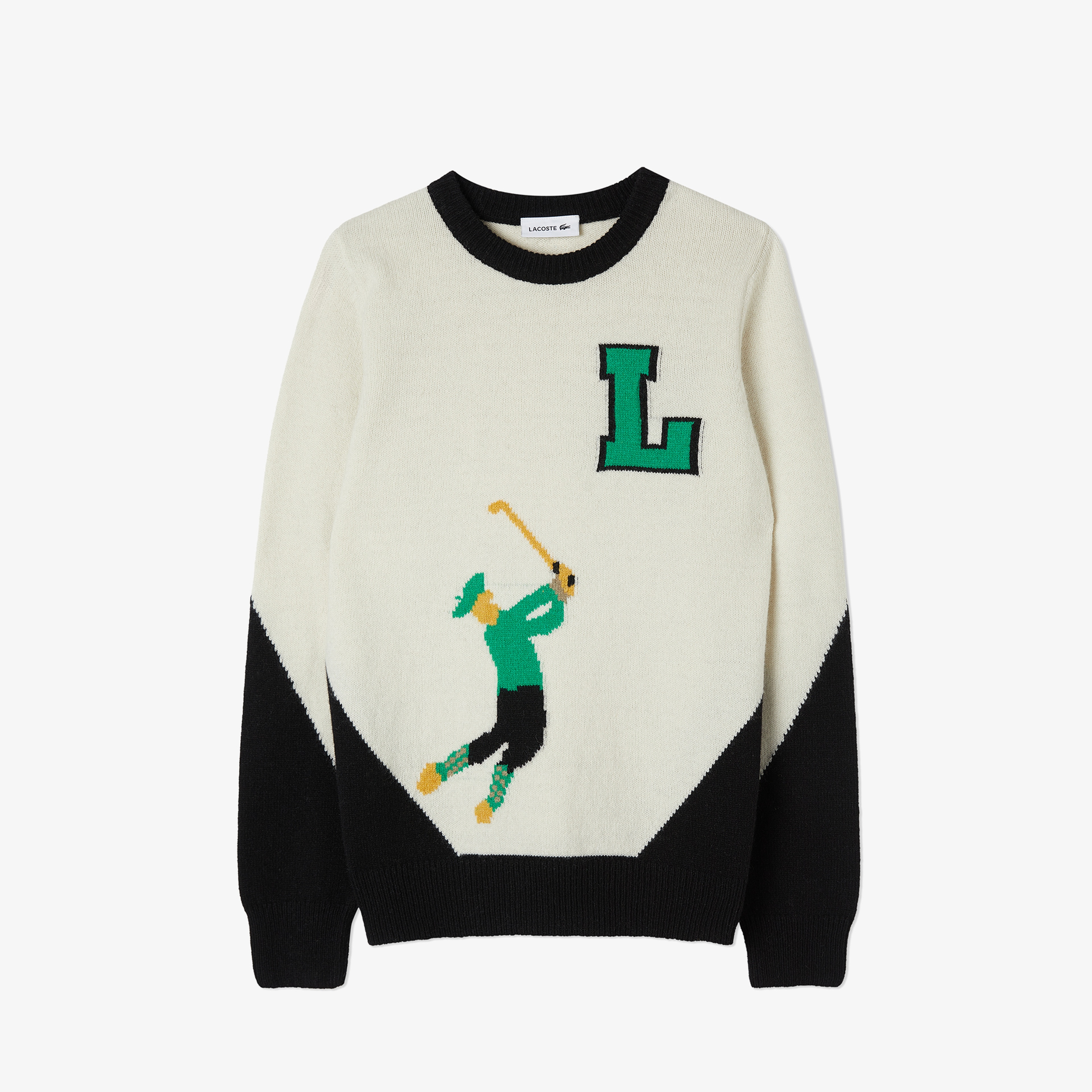 Lacoste Kadın Beyaz Triko