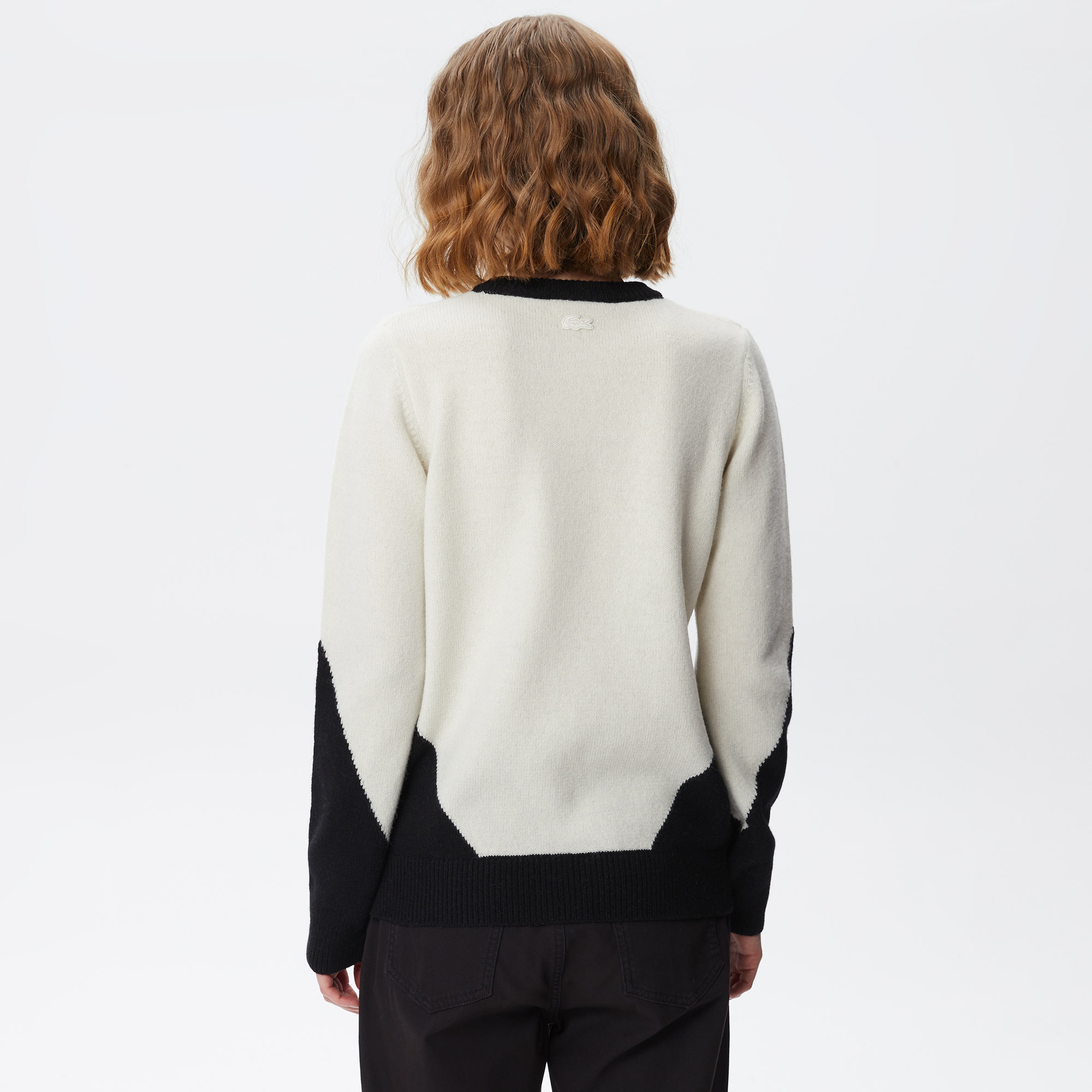 Lacoste Kadın Beyaz Triko