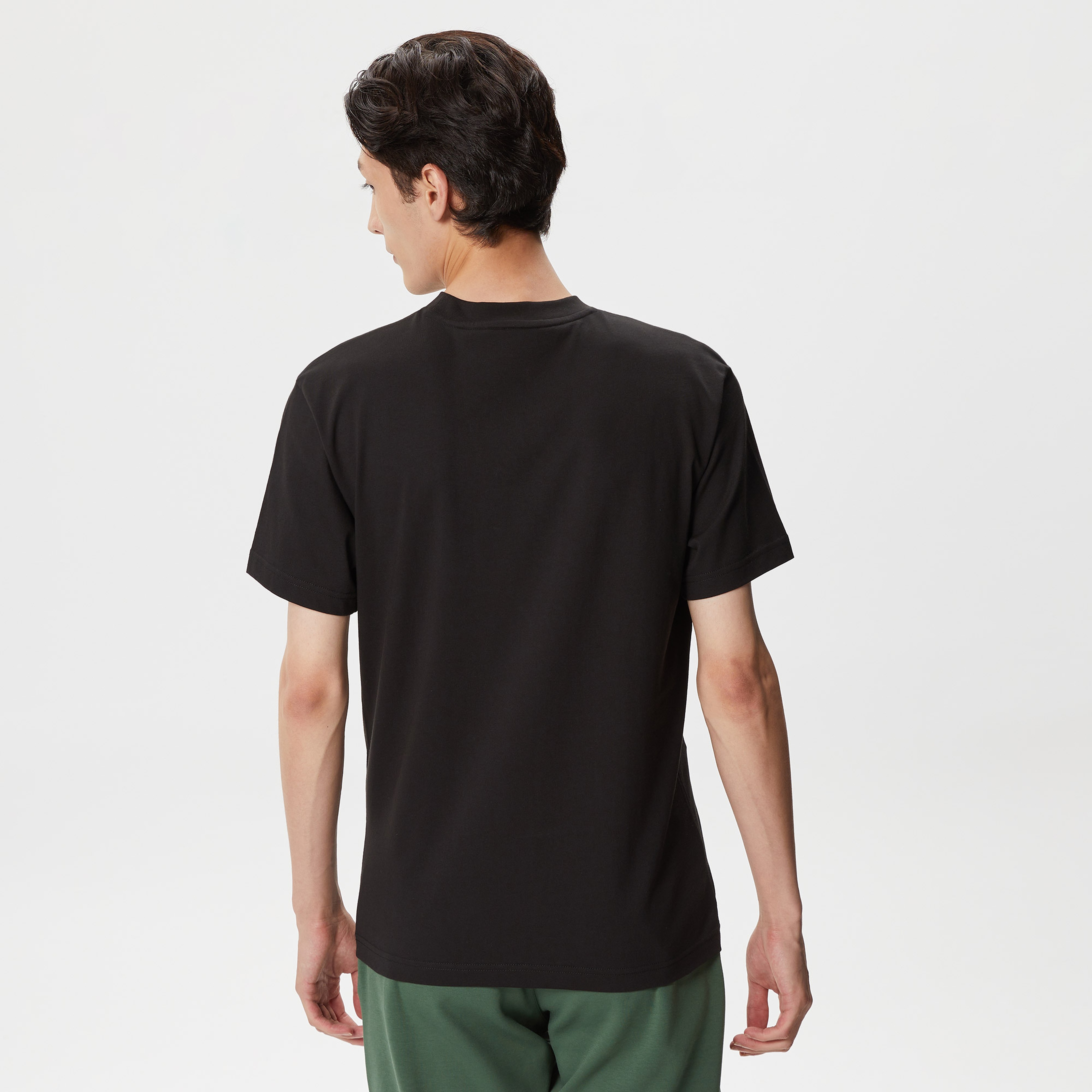 Lacoste Erkek Siyah T-Shirt