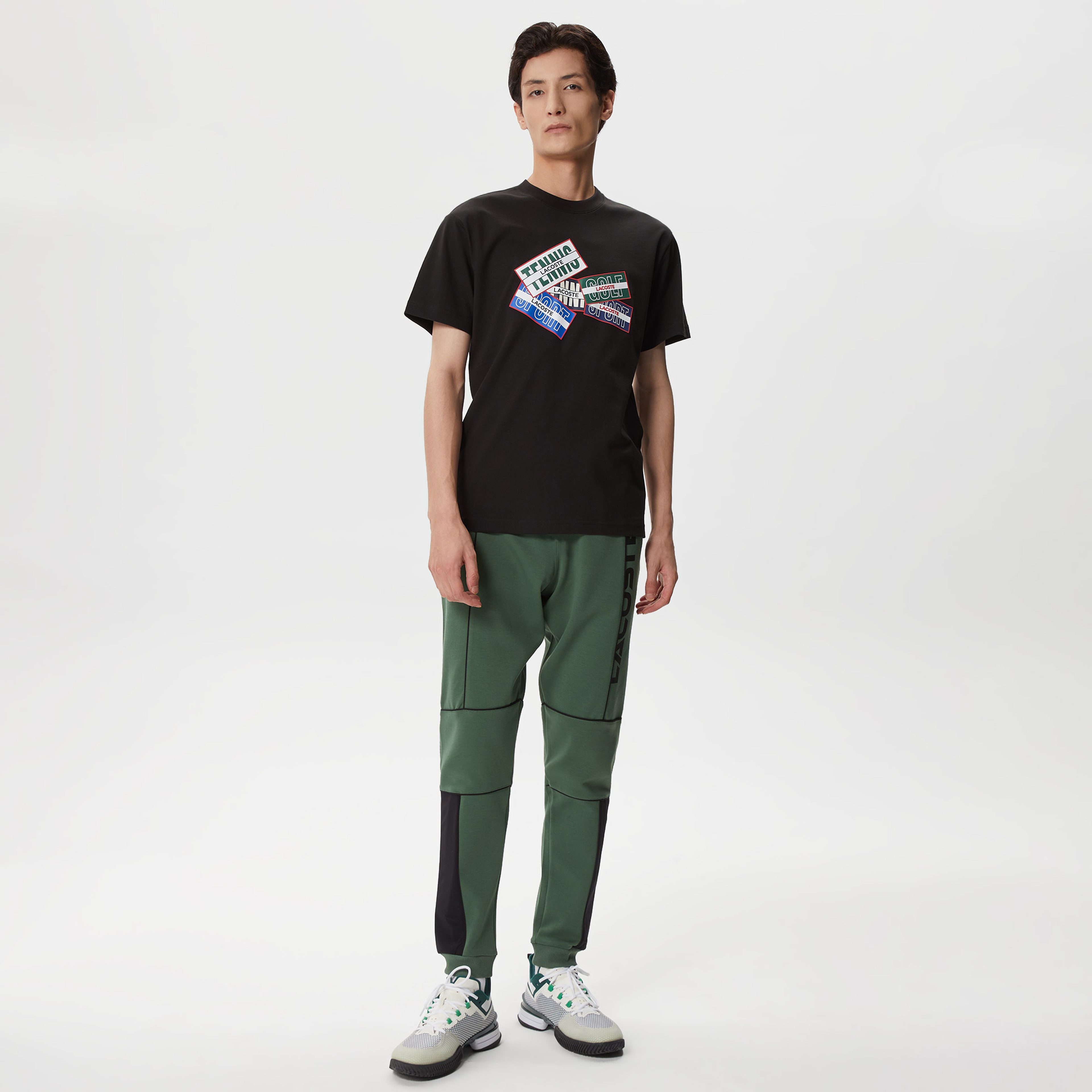 Lacoste Erkek Siyah T-Shirt