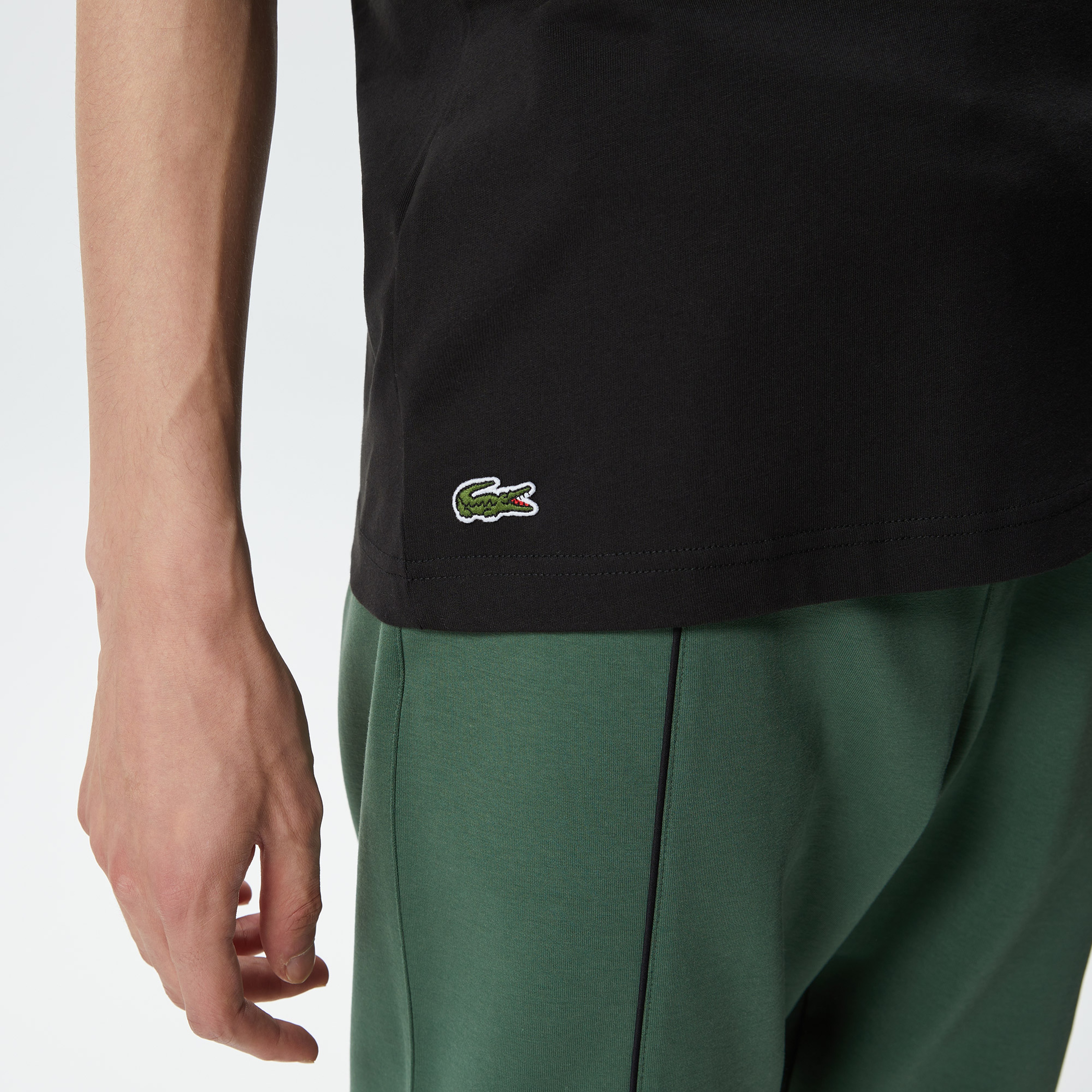 Lacoste Erkek Siyah T-Shirt