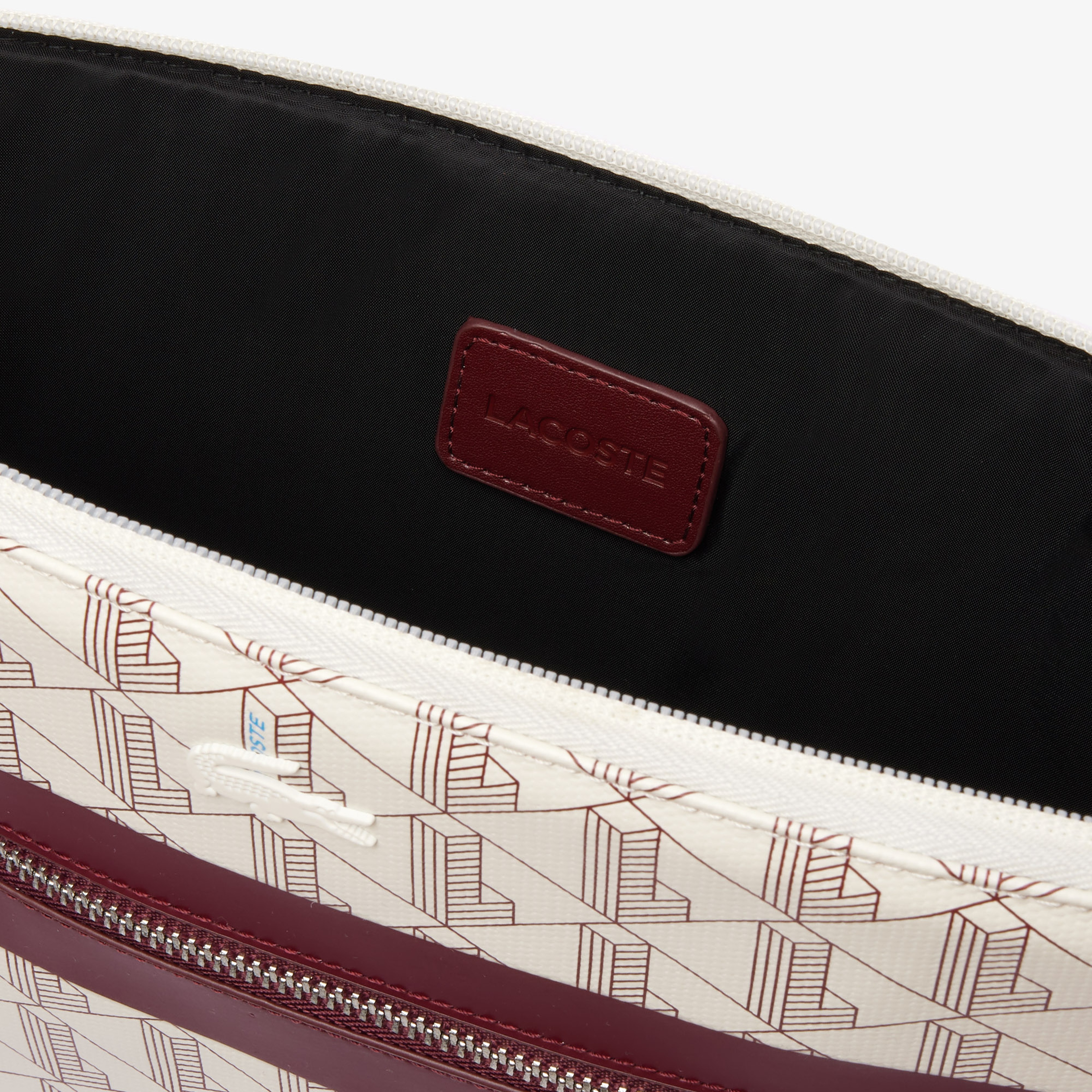 Kadın Monogram Beyaz Laptop Çantası