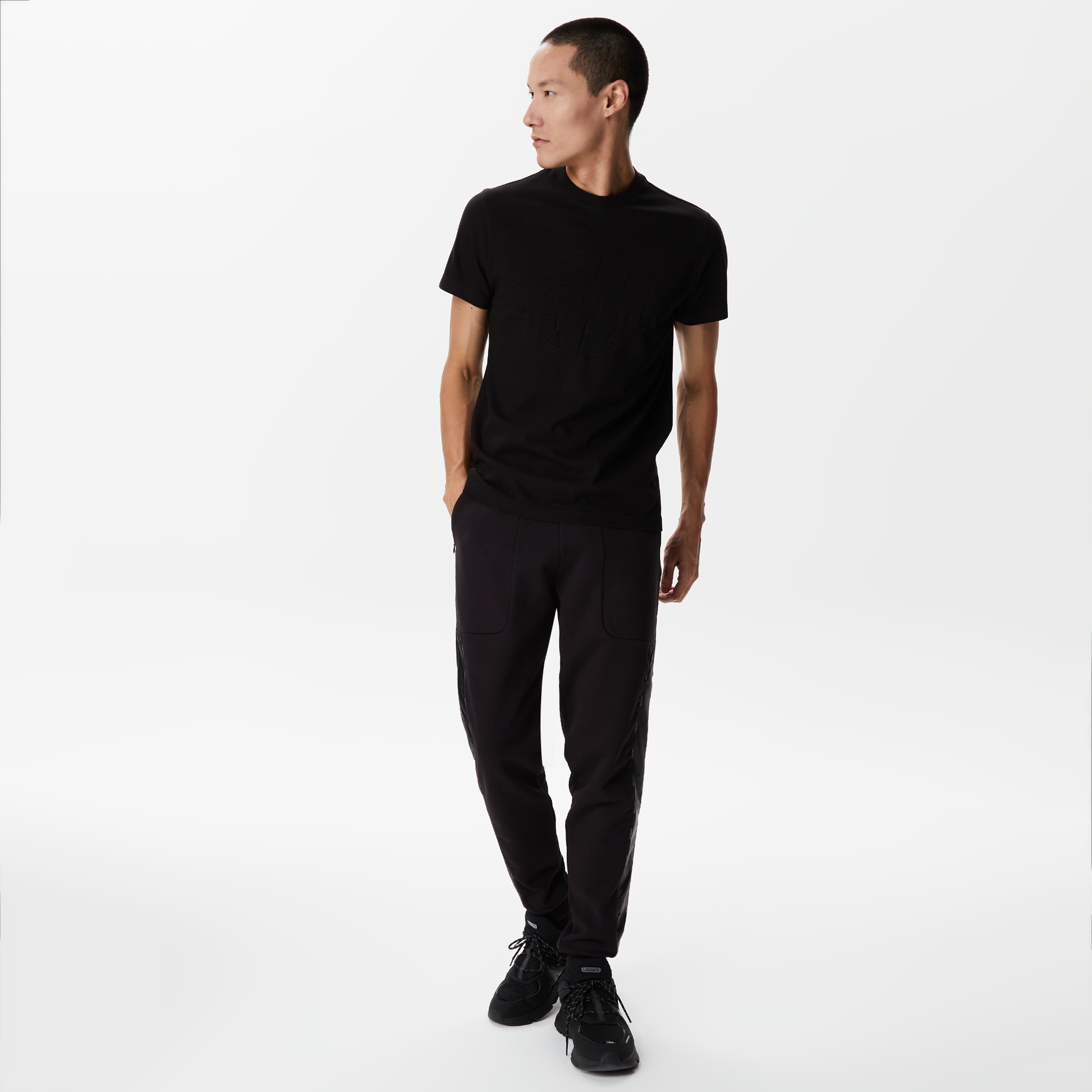 Lacoste Erkek Siyah Eşofman Altı