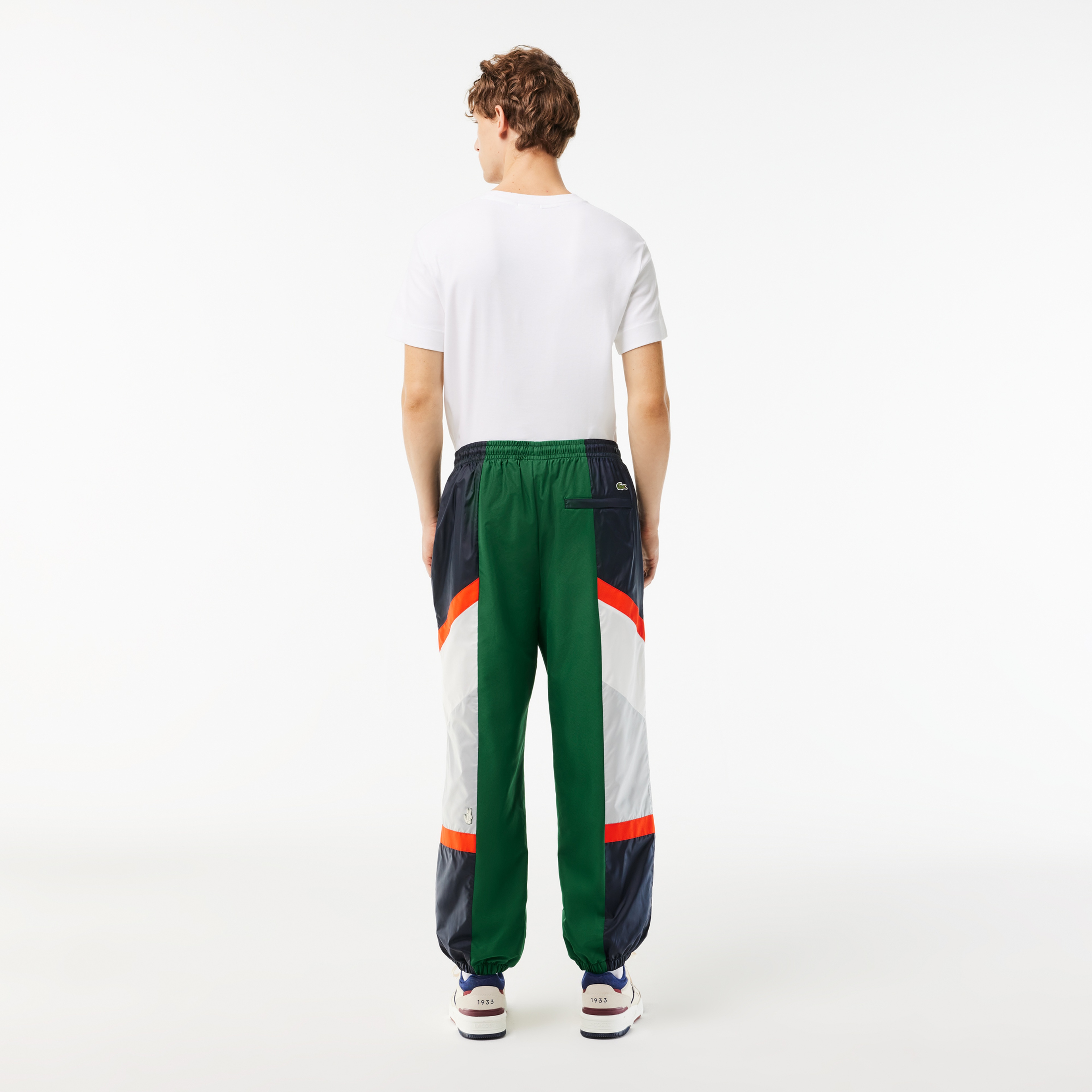 Erkek Relaxed Fit Renk Bloklu Renkli Eşofman Altı