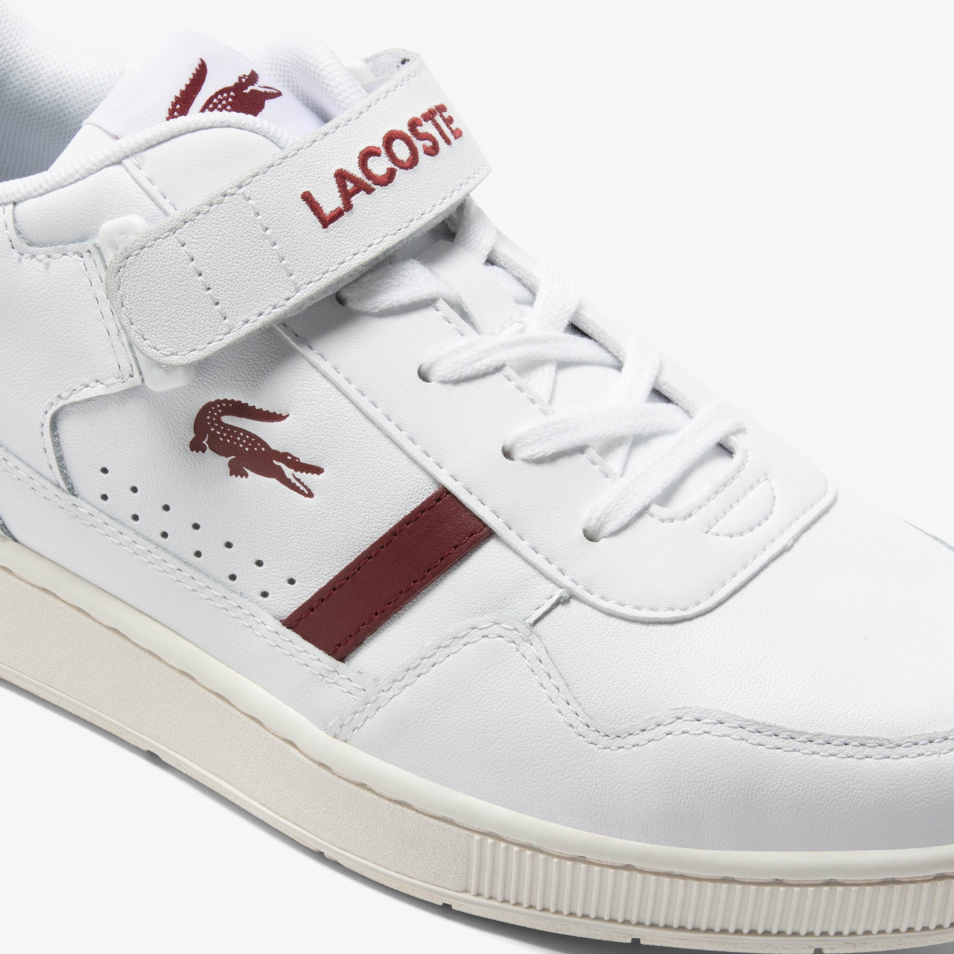 Lacoste SPORT T-Clip Velcro Erkek Beyaz Sneaker