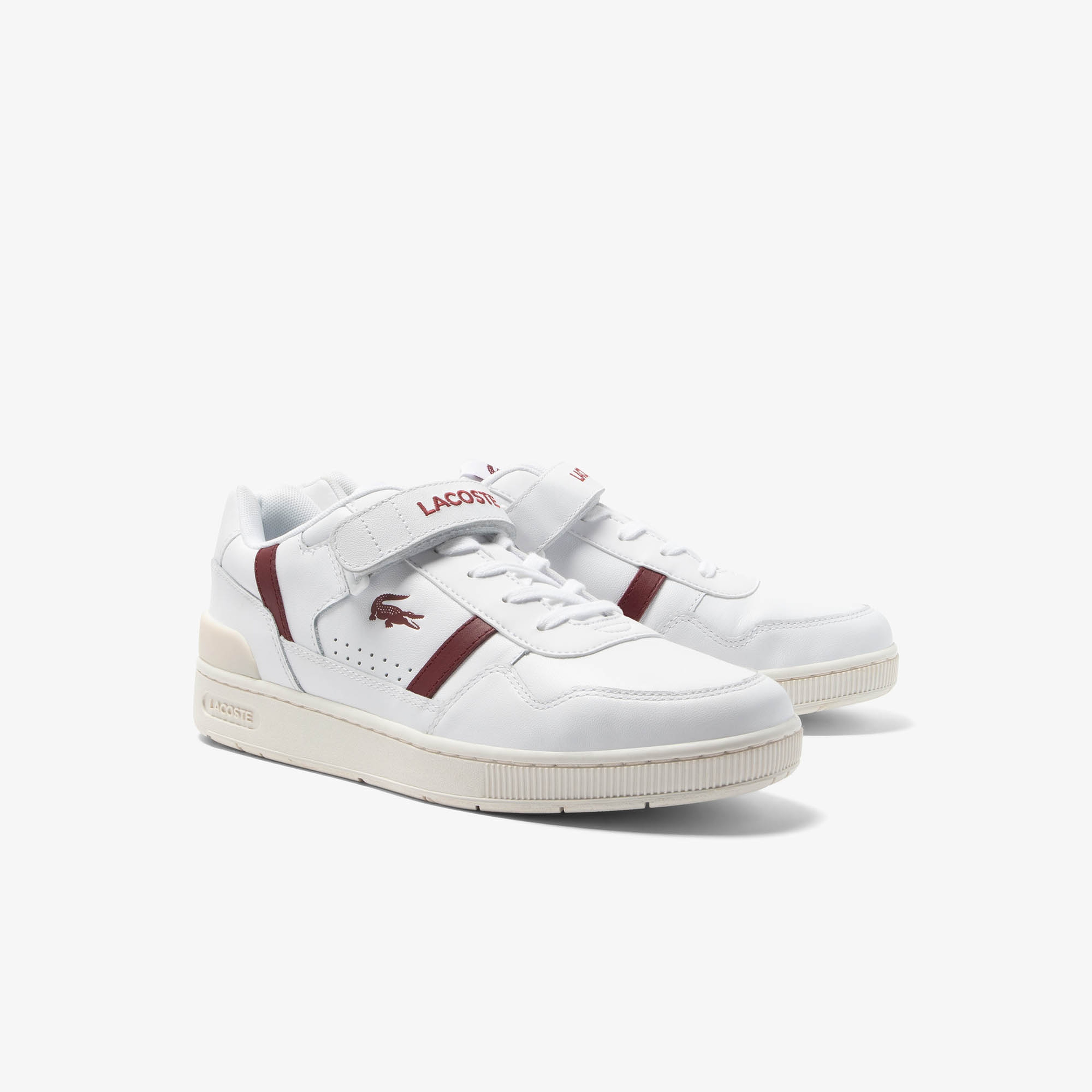 Lacoste SPORT T-Clip Velcro Erkek Beyaz Sneaker