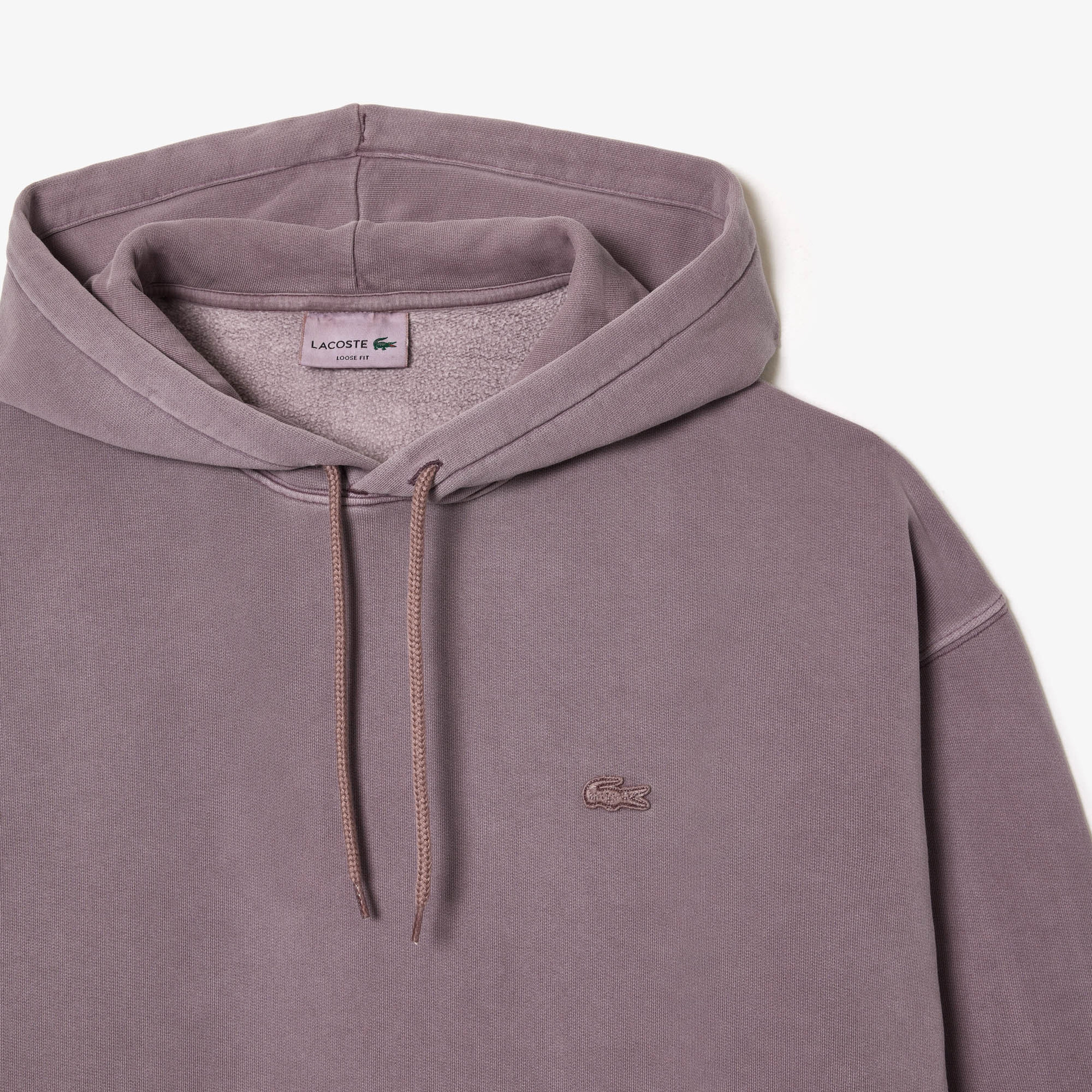 Neo Heritage Unisex Loose Fit Kapüşonlu Mor Sweatshirt
