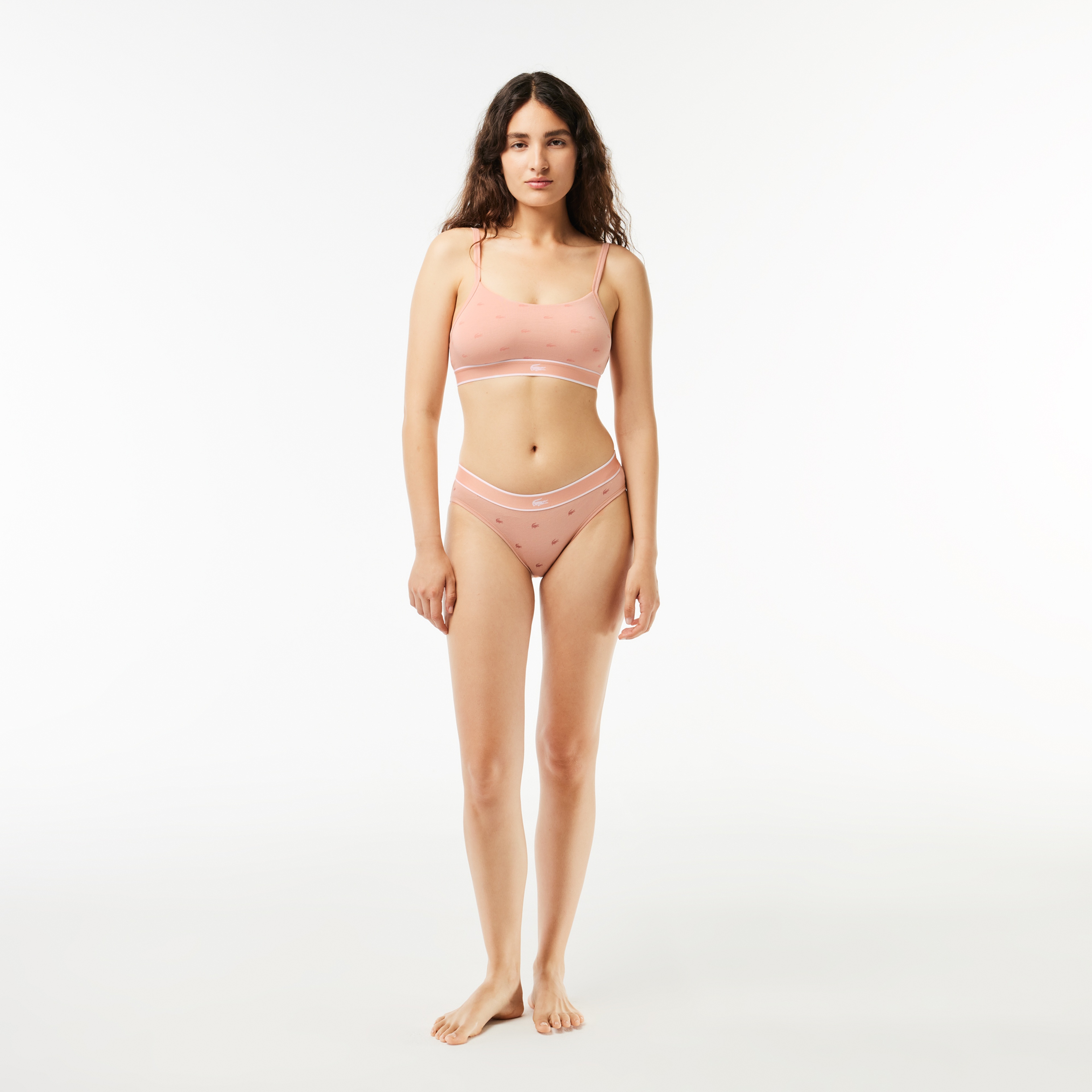 Kadın Desenli Pembe Külot