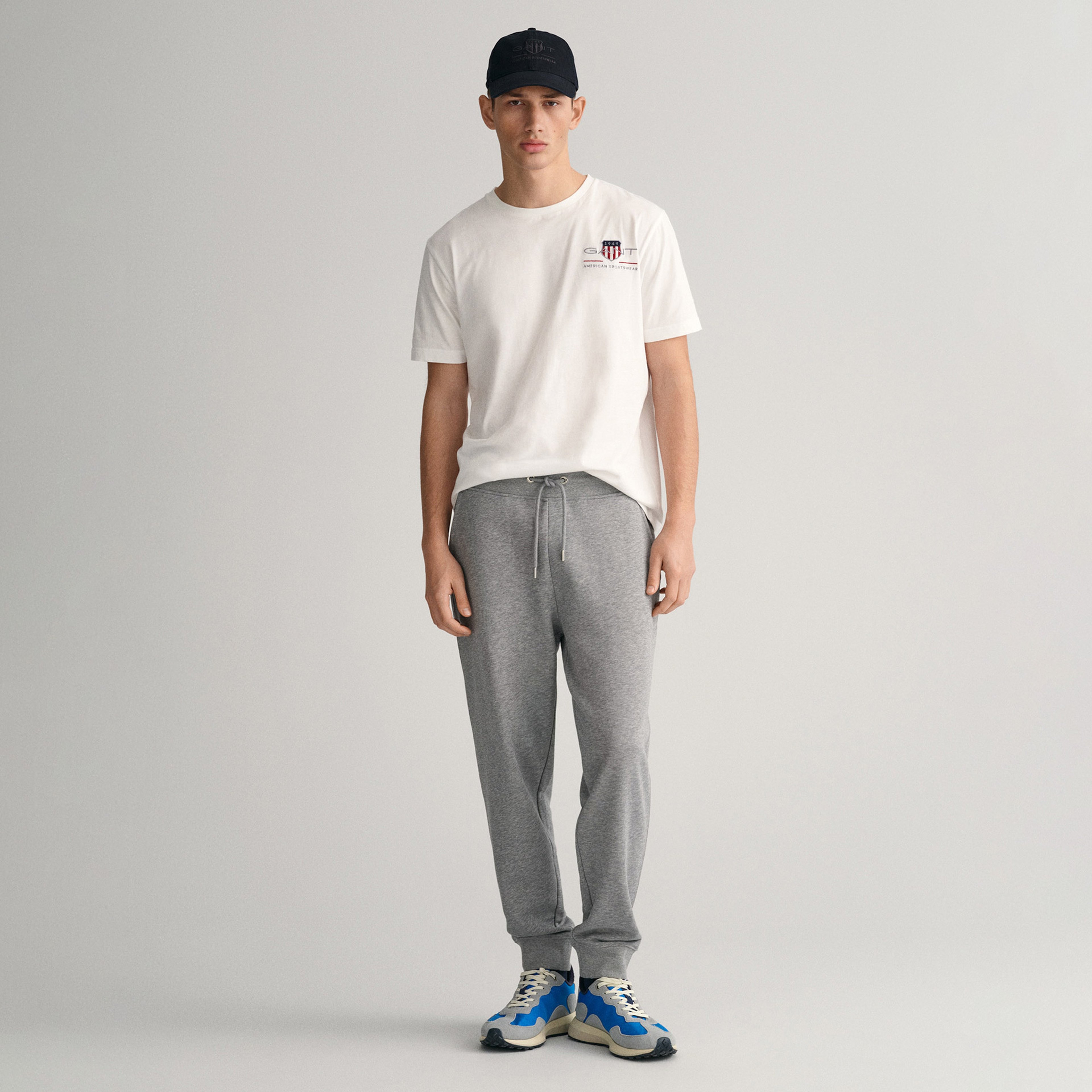 Gant Erkek Gri Regular Fit Eşofman Altı