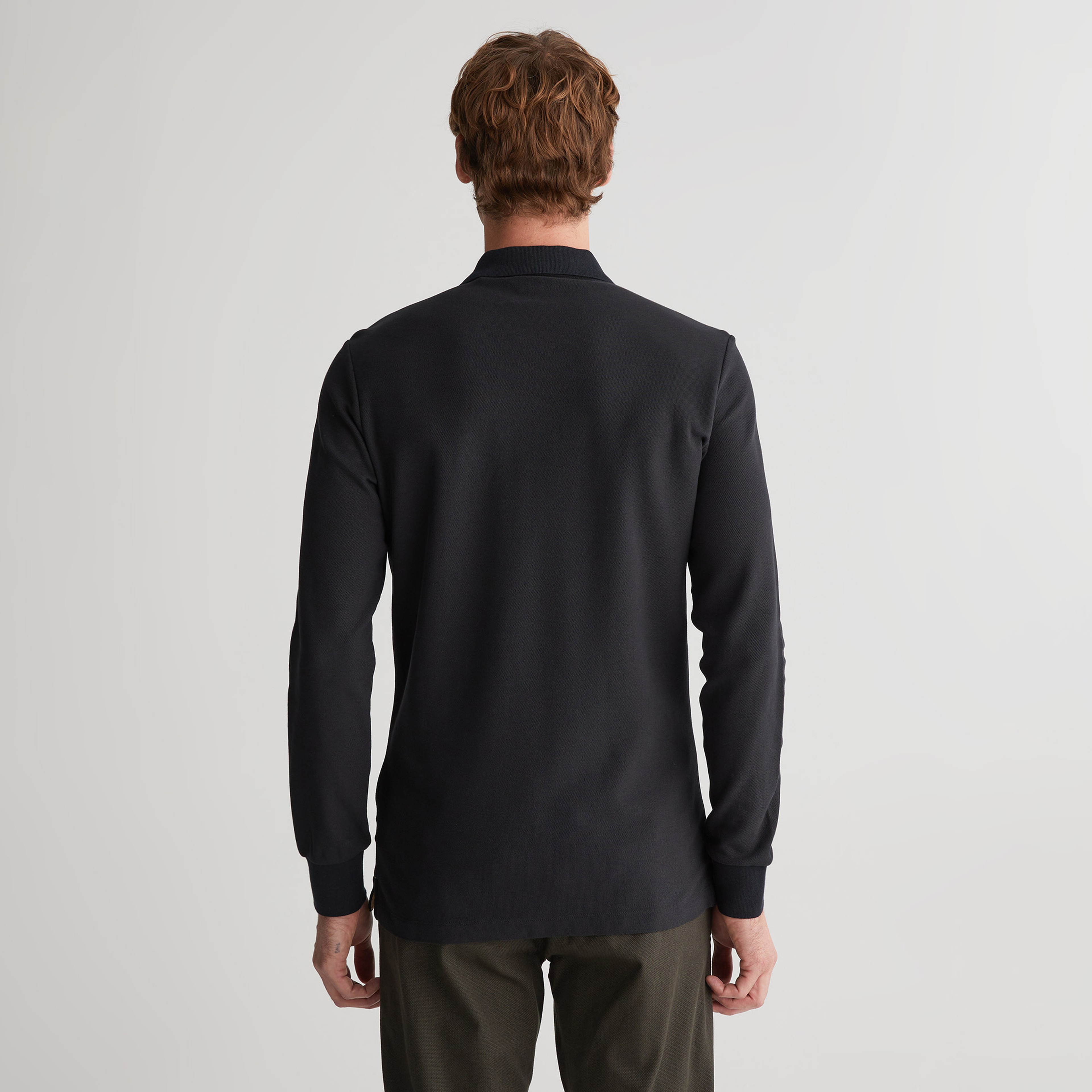 GANT Erkek Siyah Regular Fit Polo