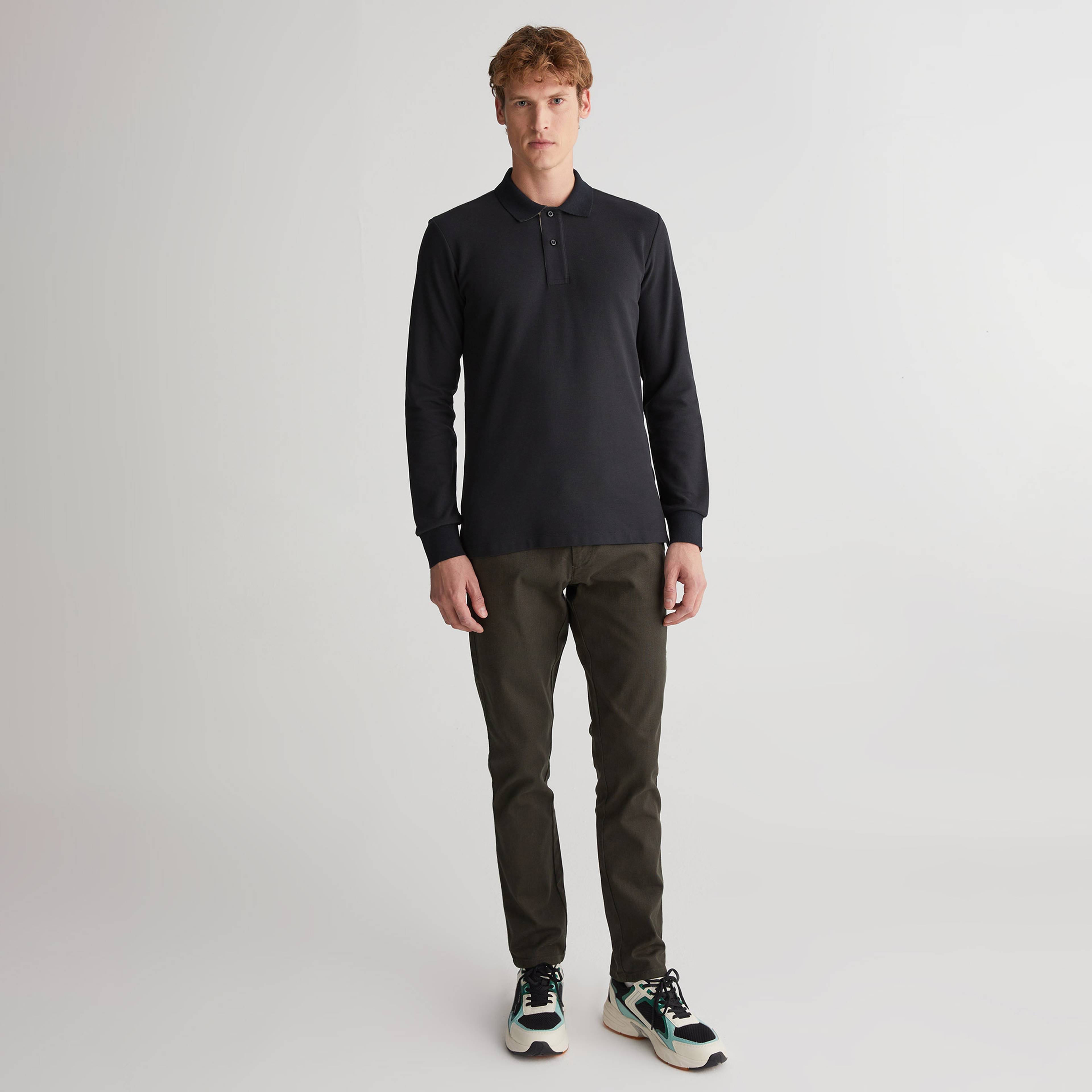 GANT Erkek Siyah Regular Fit Polo