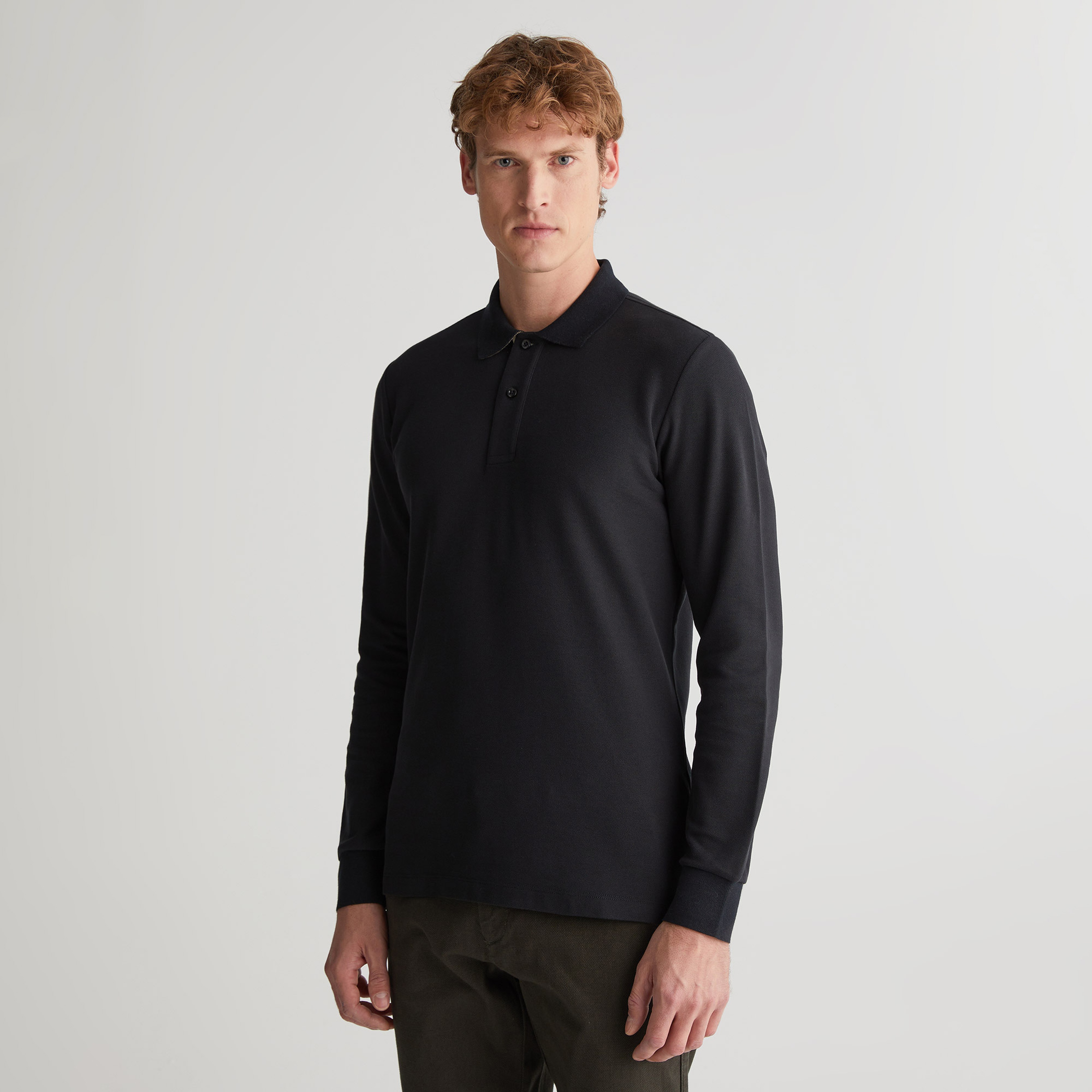 GANT Erkek Siyah Regular Fit Polo