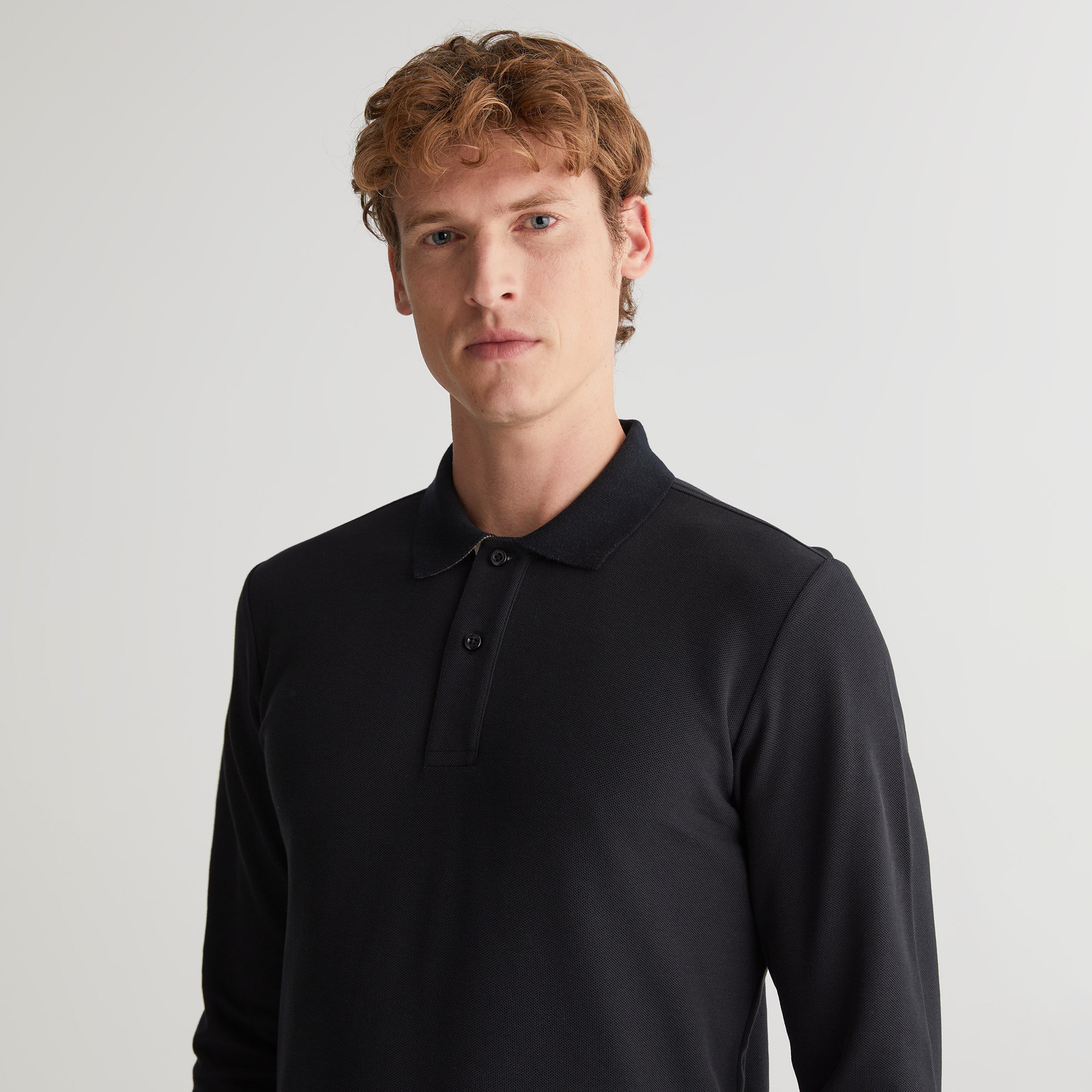 GANT Erkek Siyah Regular Fit Polo