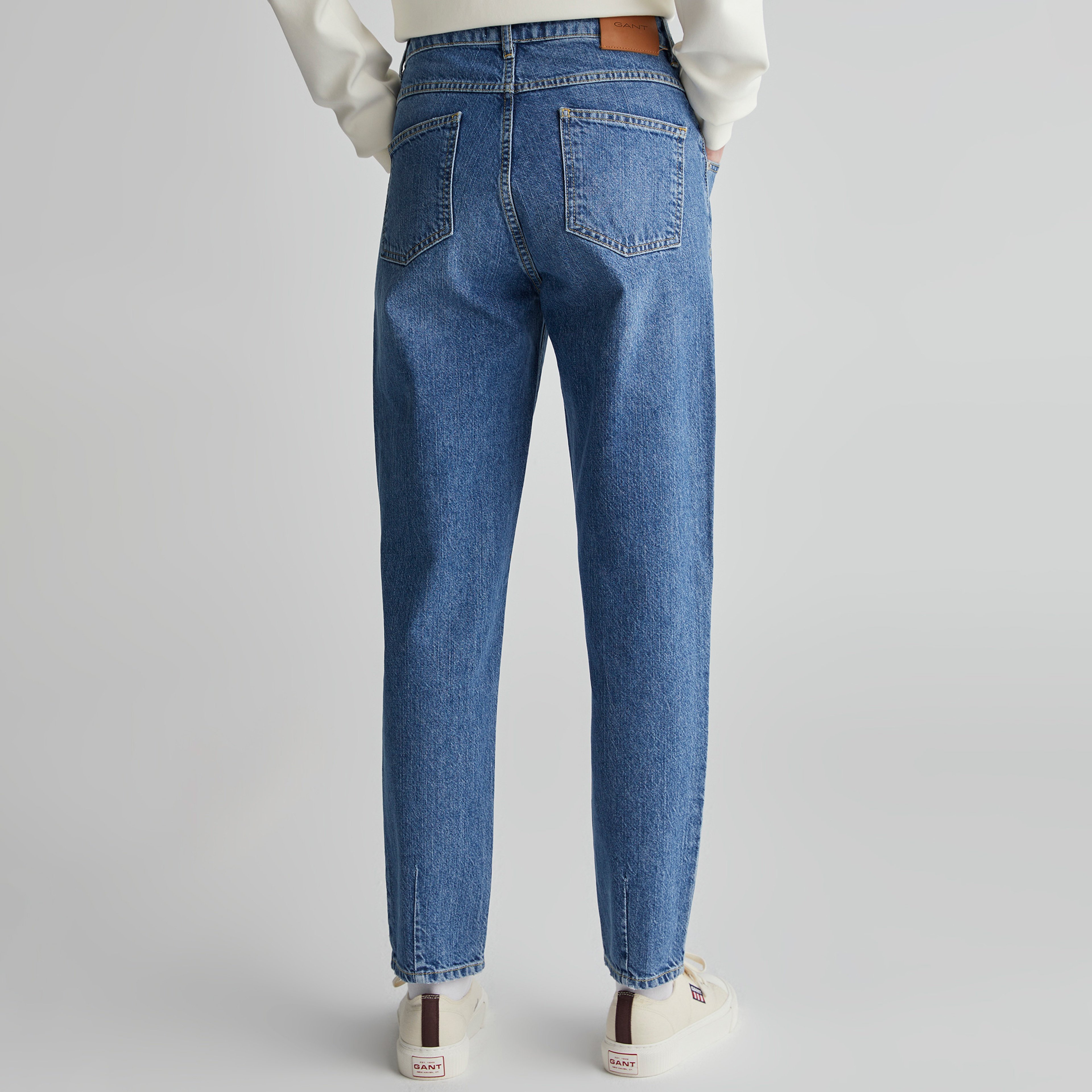 GANT Kadın Mavi Jean Pantolon