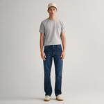 GANT Erkek Lacivert Regular Fit Jean